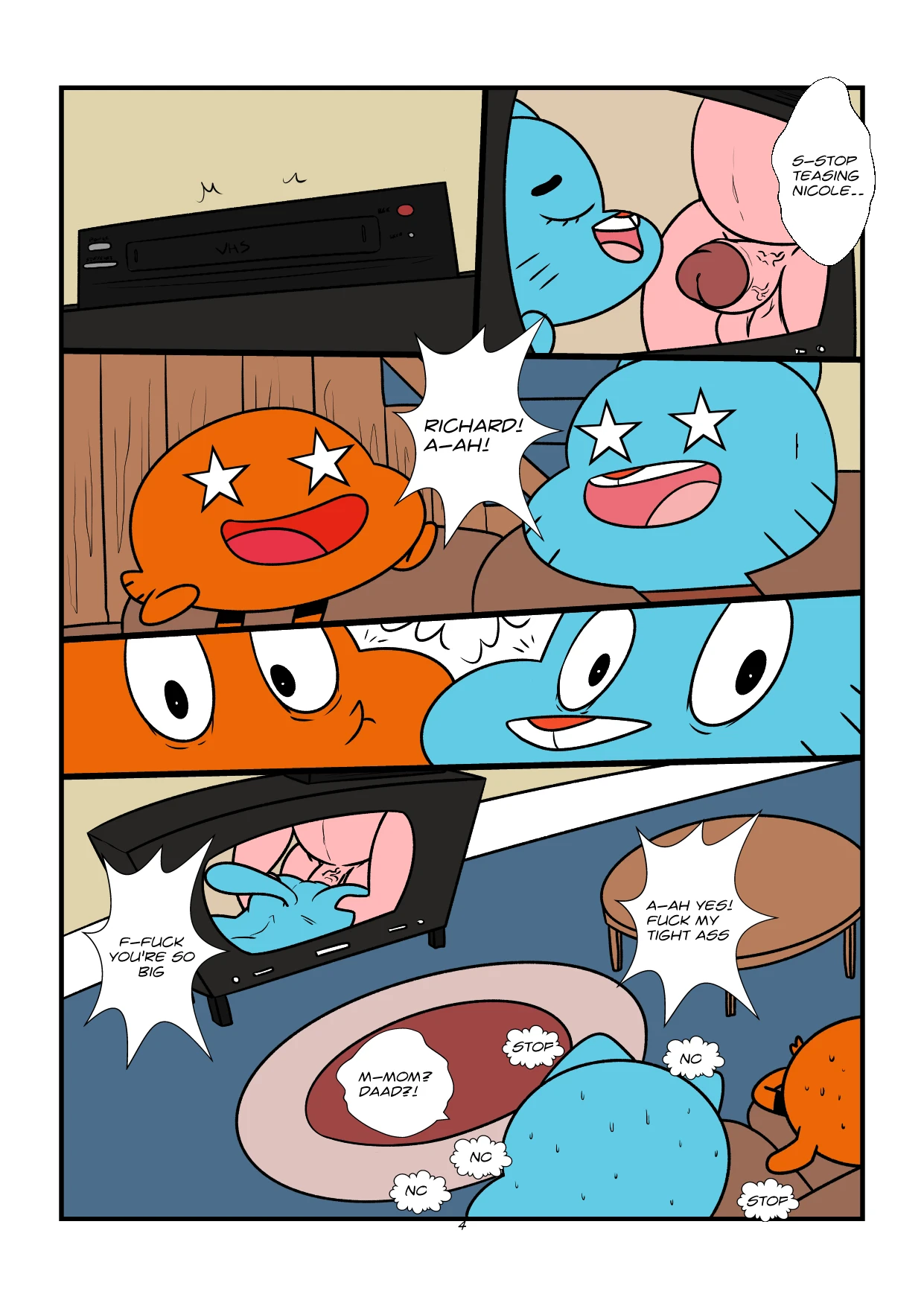 The Sexy World Of Gumball porn comic picture 4