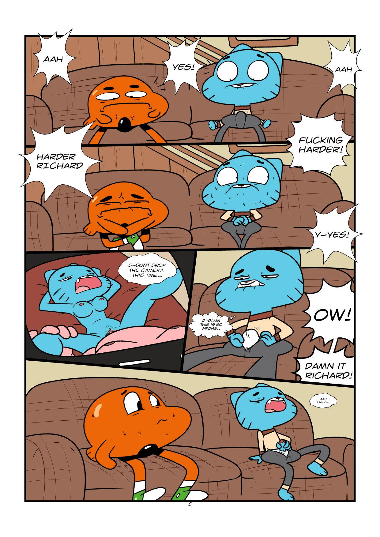 The Sexy World Of Gumball porn comic picture 5