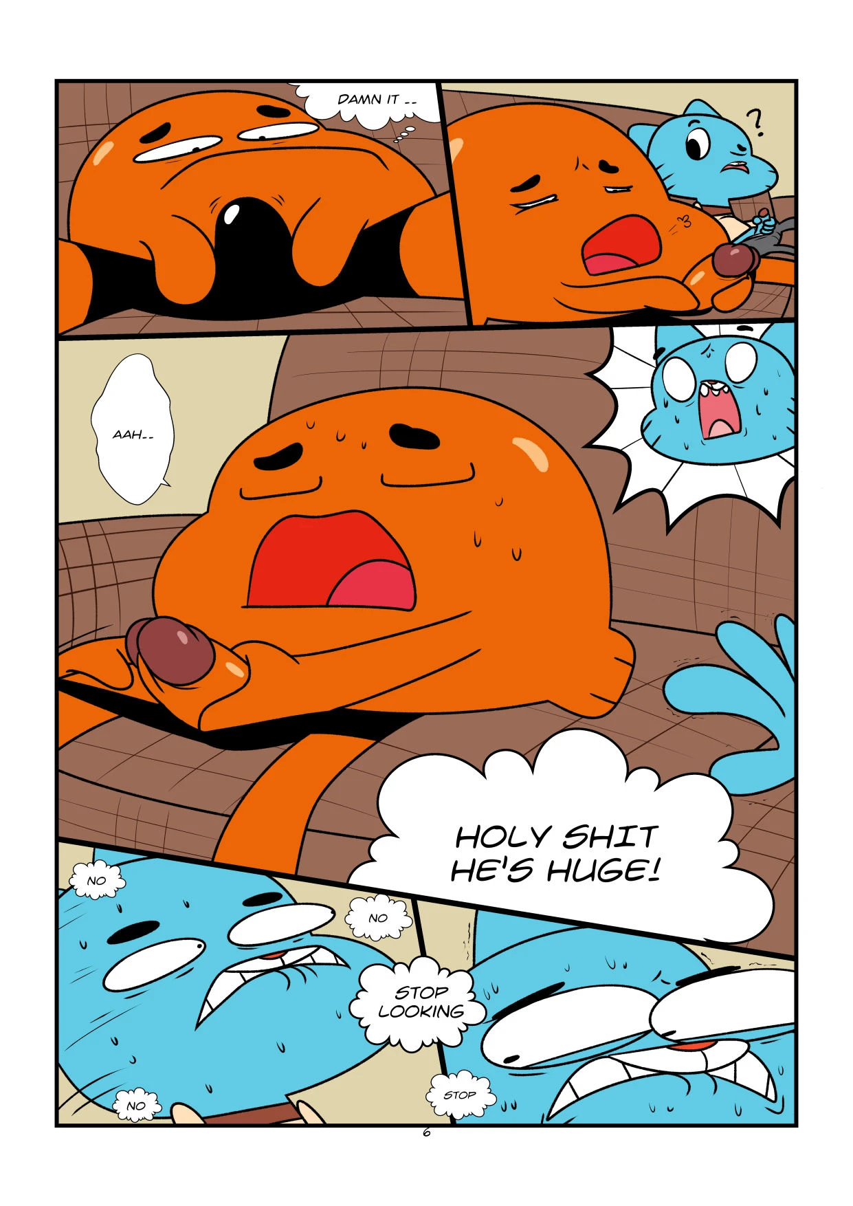 The Sexy World Of Gumball porn comic picture 6