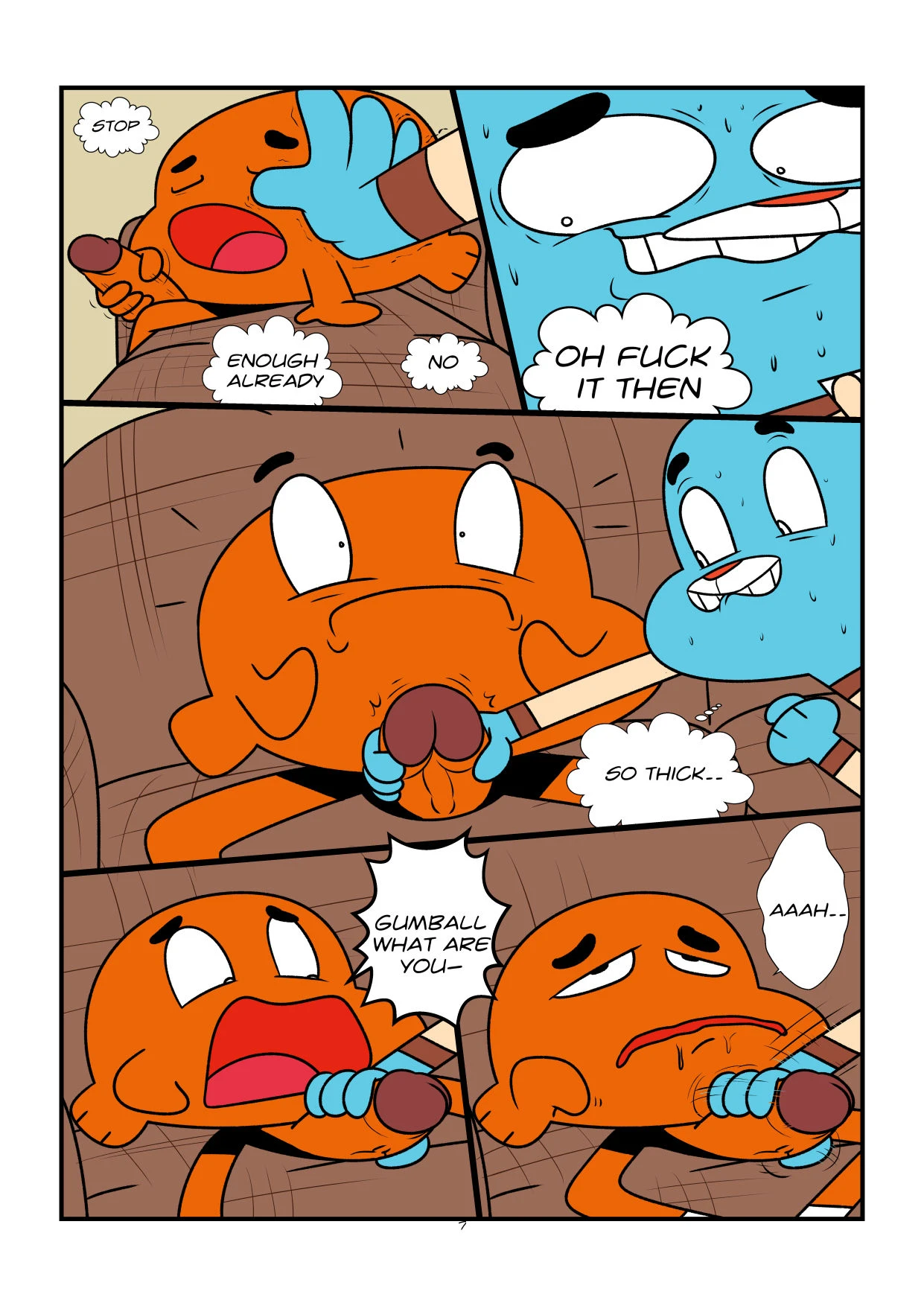 The Sexy World Of Gumball porn comic picture 7