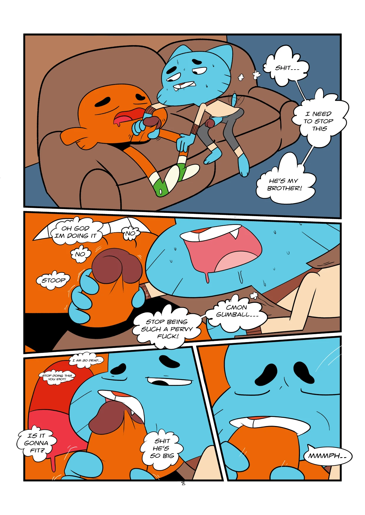 The Sexy World Of Gumball porn comic picture 8