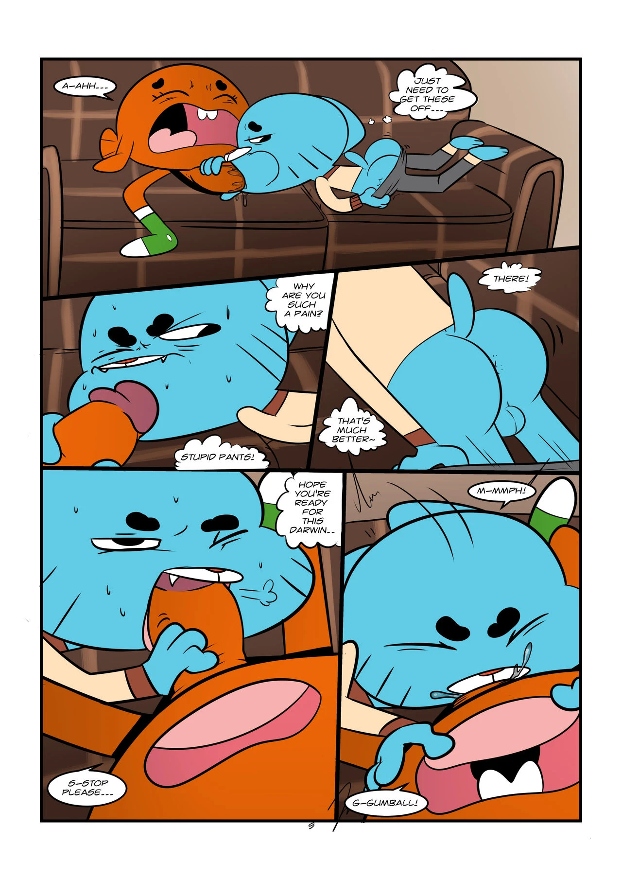 The Sexy World Of Gumball porn comic picture 9