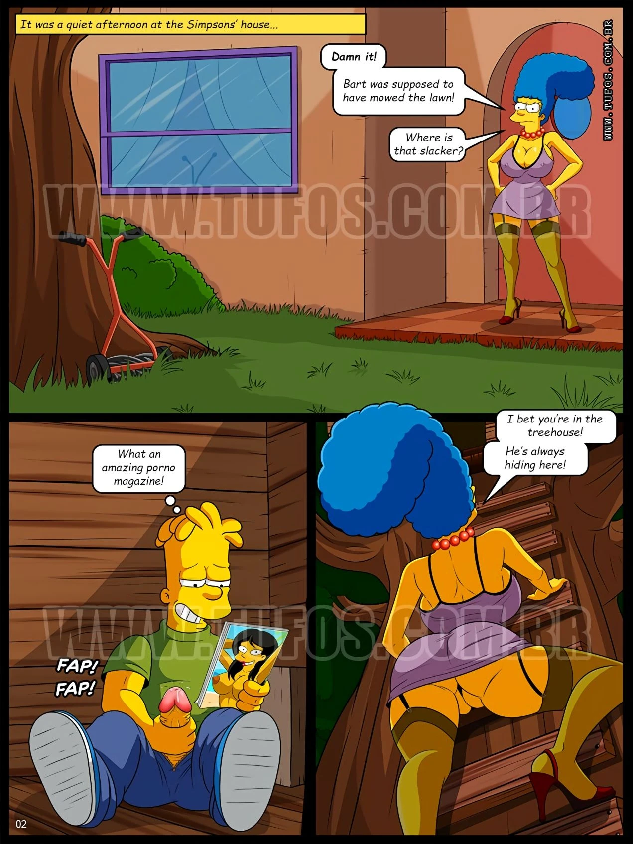 The Simpsons 12 porn comic picture 2