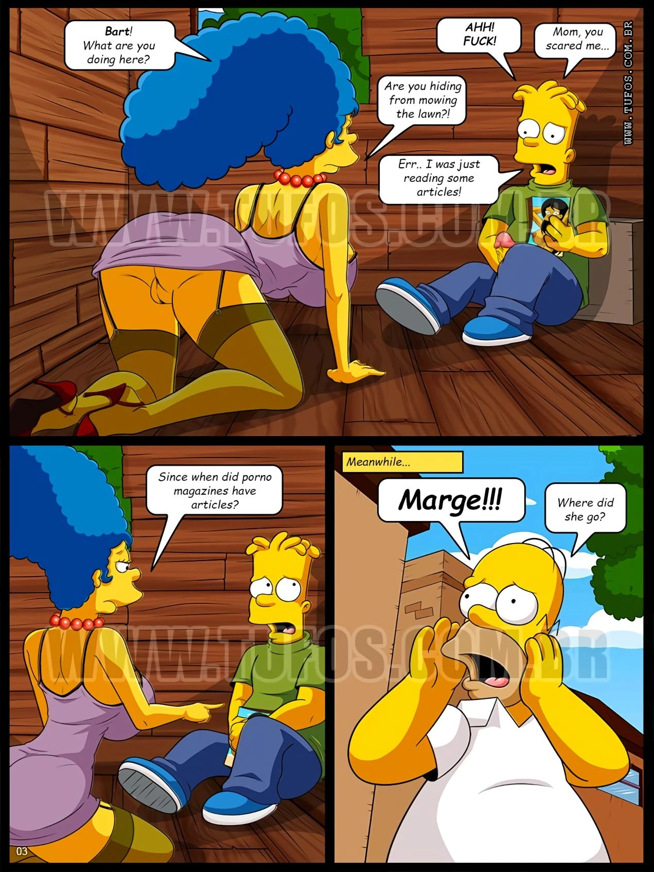 The Simpsons 12 porn comic picture 3