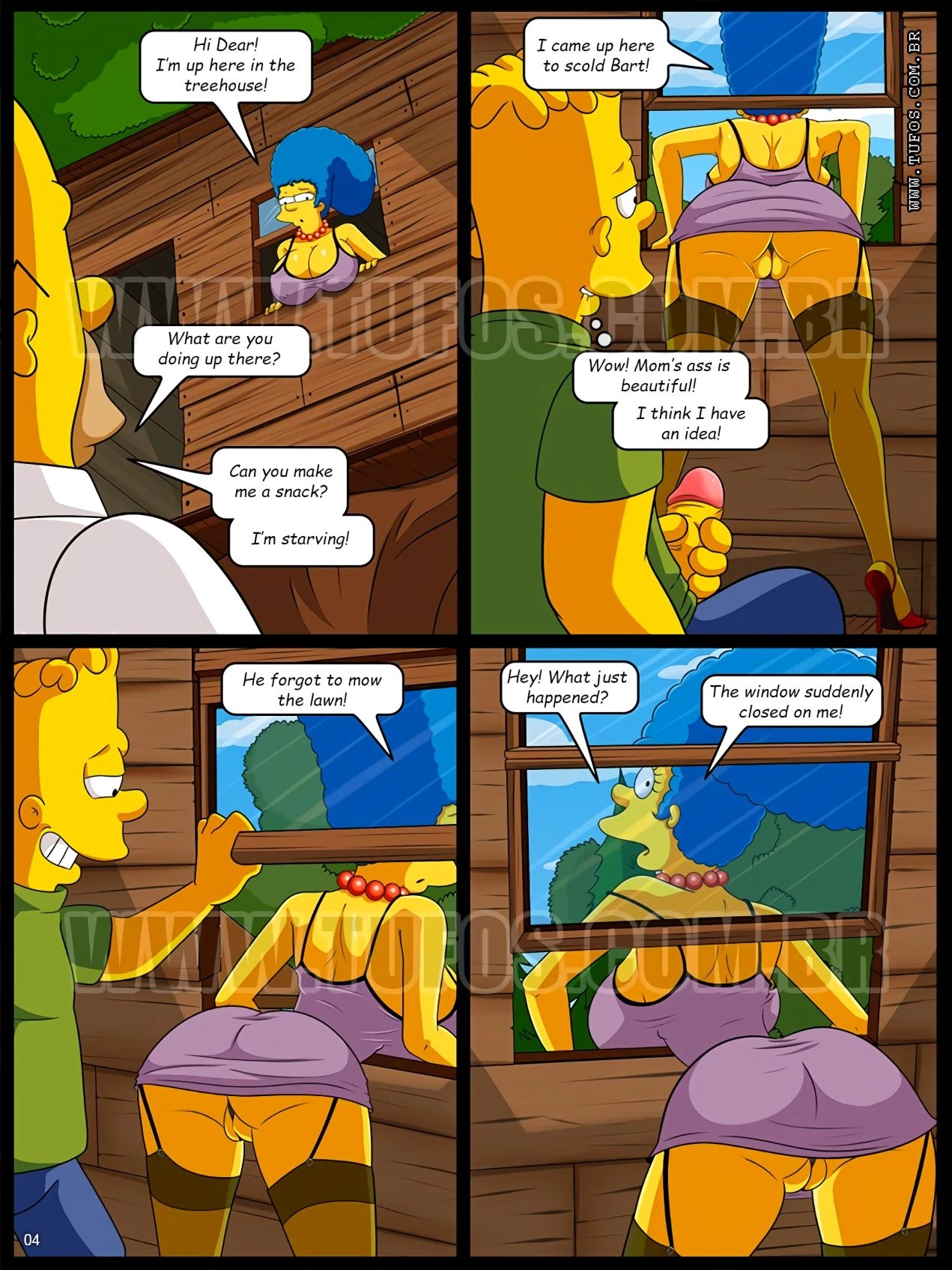 The Simpsons 12 porn comic picture 4
