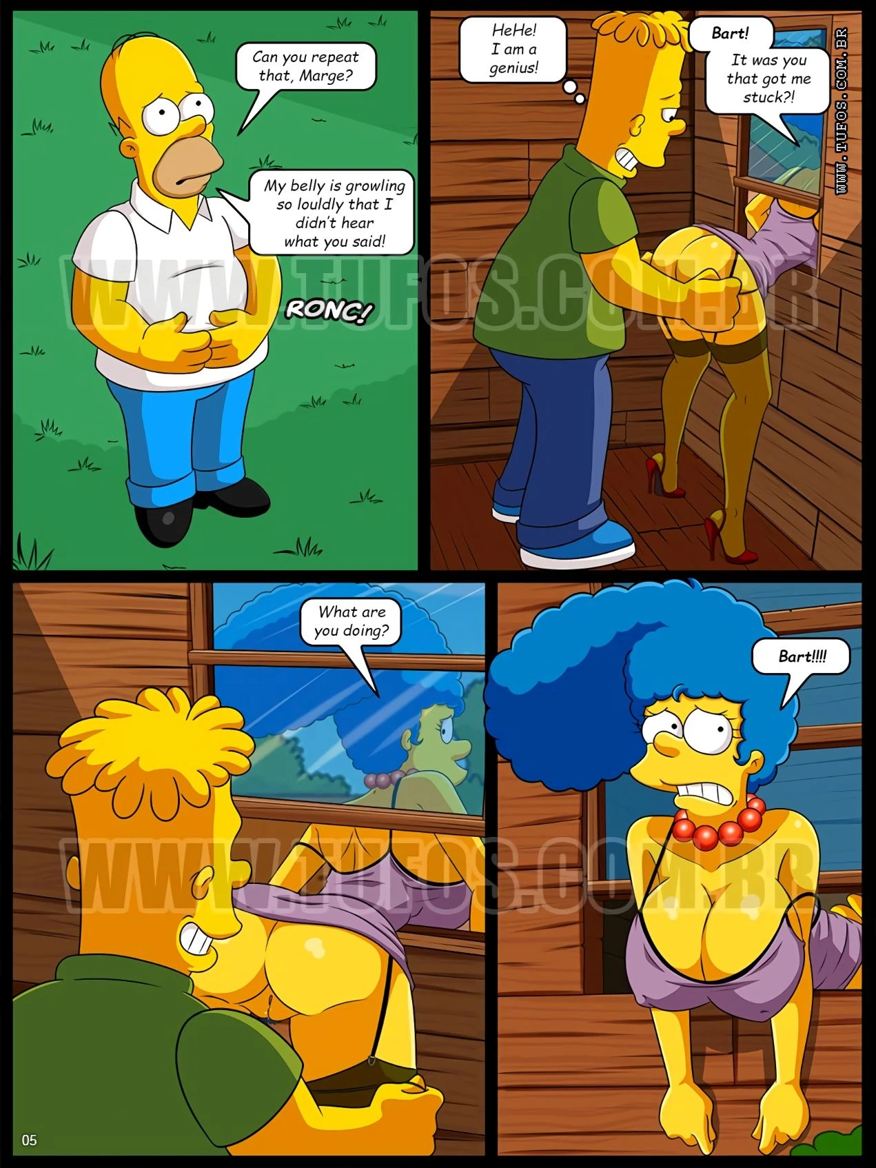 The Simpsons 12 porn comic picture 5