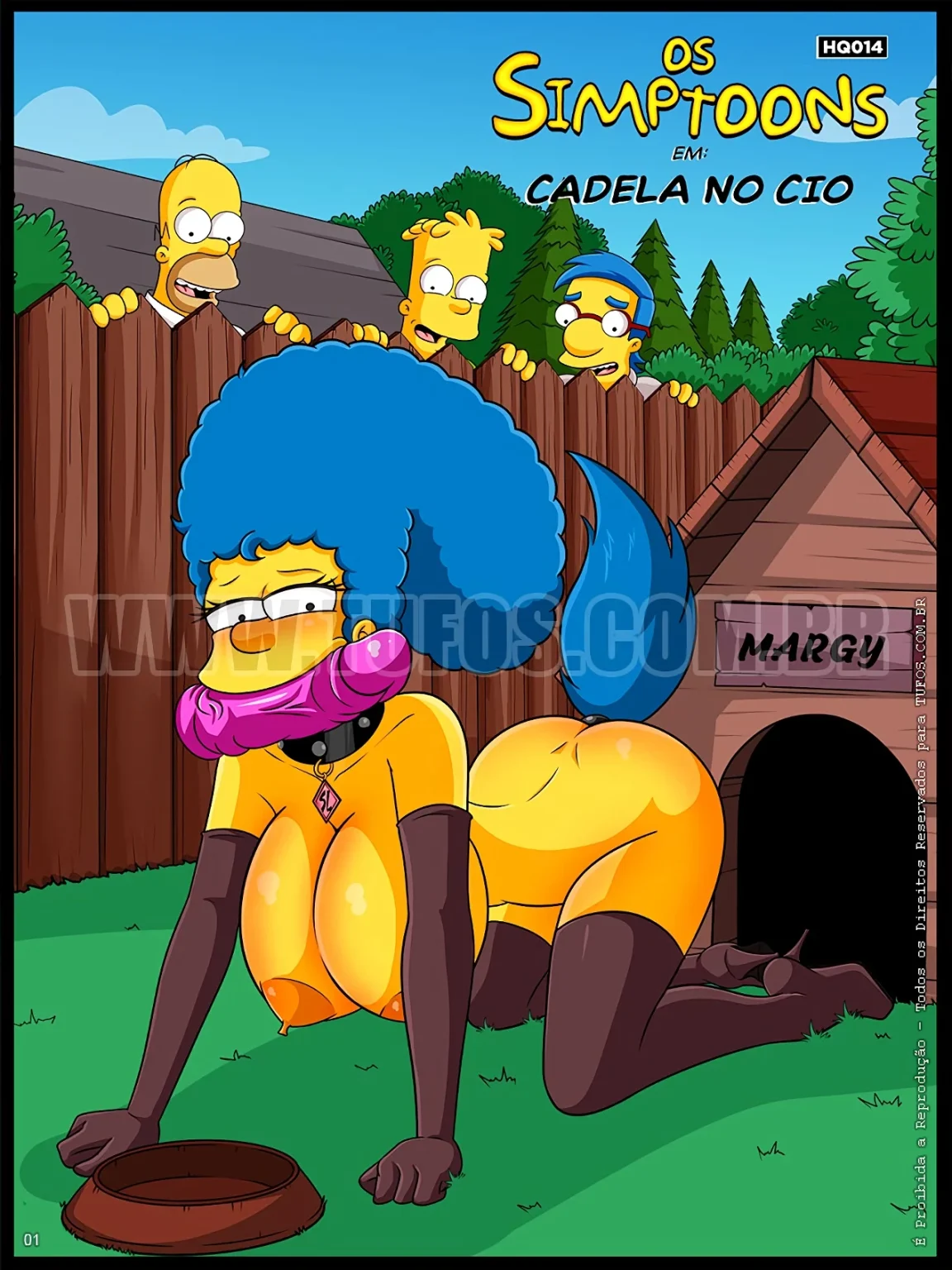 The Simpsons 14 - Bitch in Heat porn comic picture 1