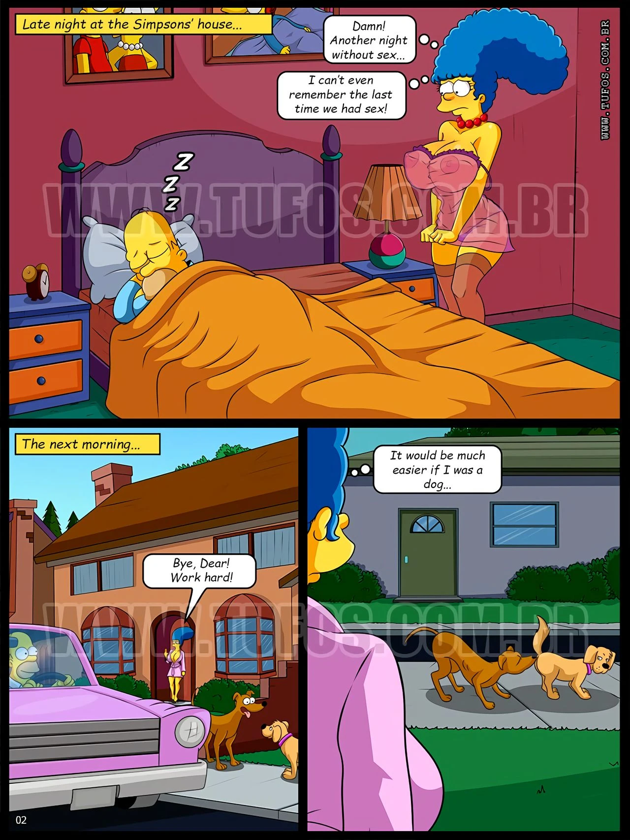 The Simpsons 14 - Bitch in Heat porn comic picture 2
