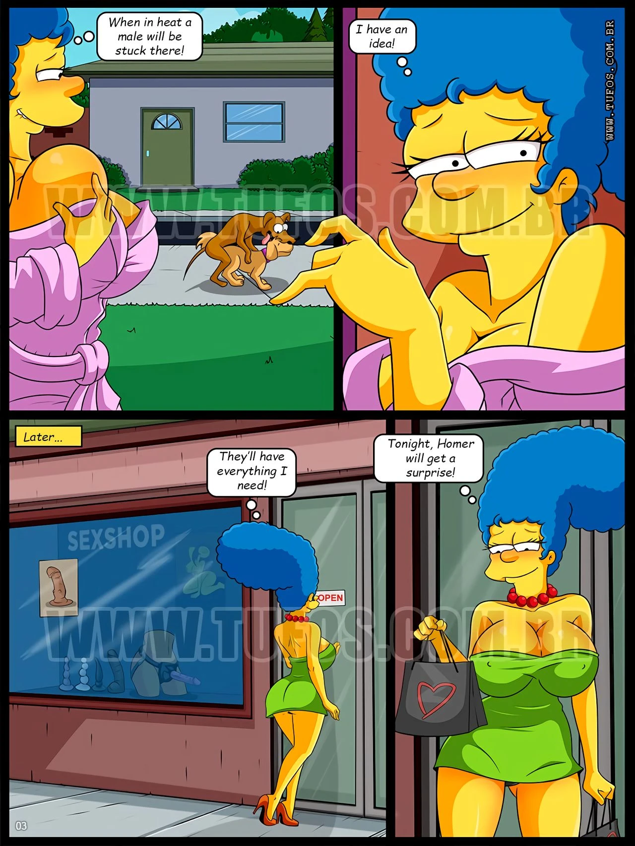 The Simpsons 14 - Bitch in Heat porn comic picture 3