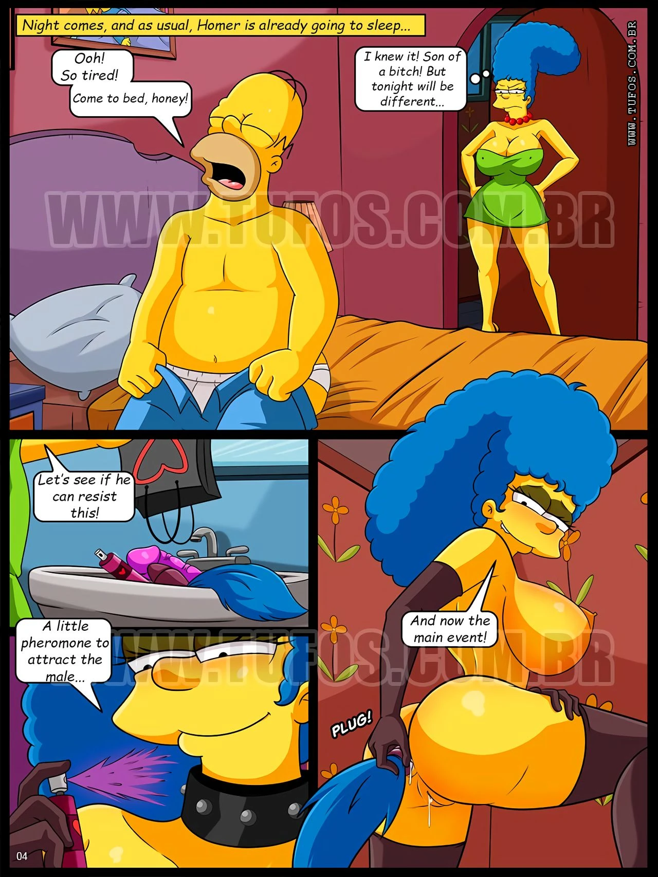 The Simpsons 14 - Bitch in Heat porn comic picture 4