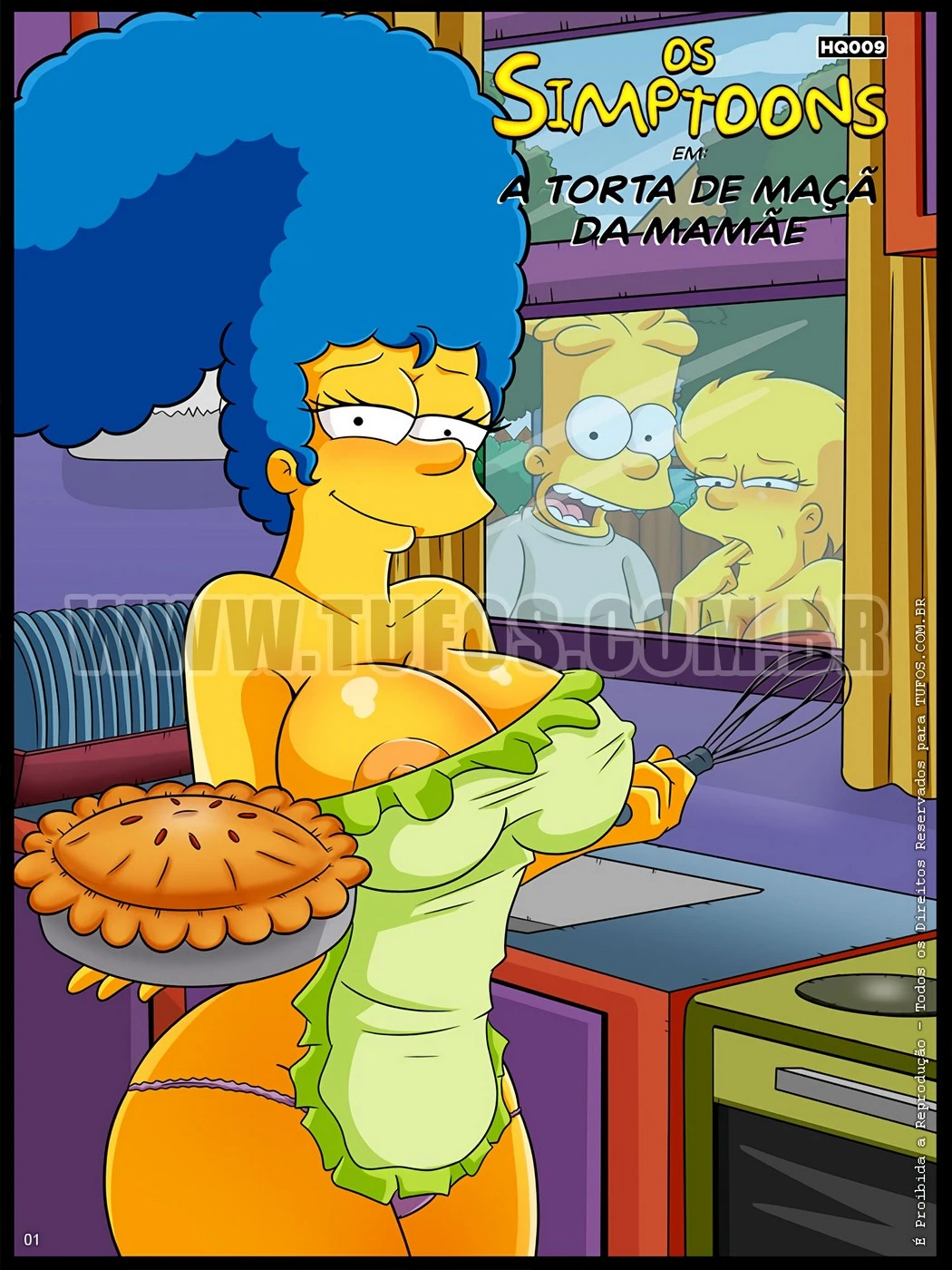 The Simpsons 9 - Mom’s Apple Pie porn comic picture 1
