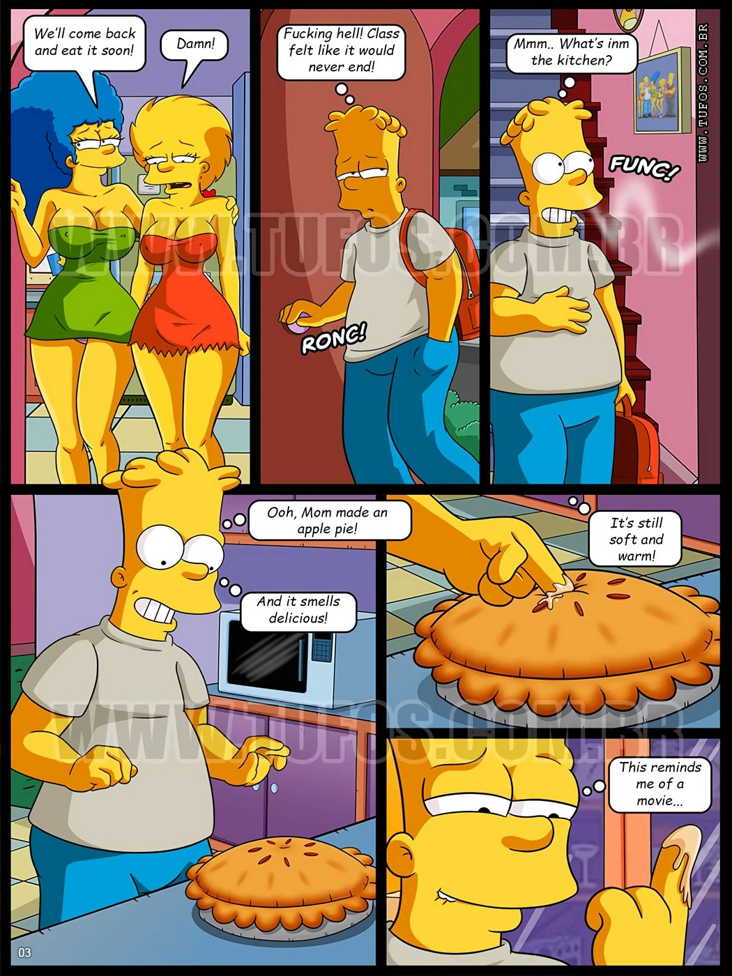 The Simpsons 9 - Mom’s Apple Pie porn comic picture 3