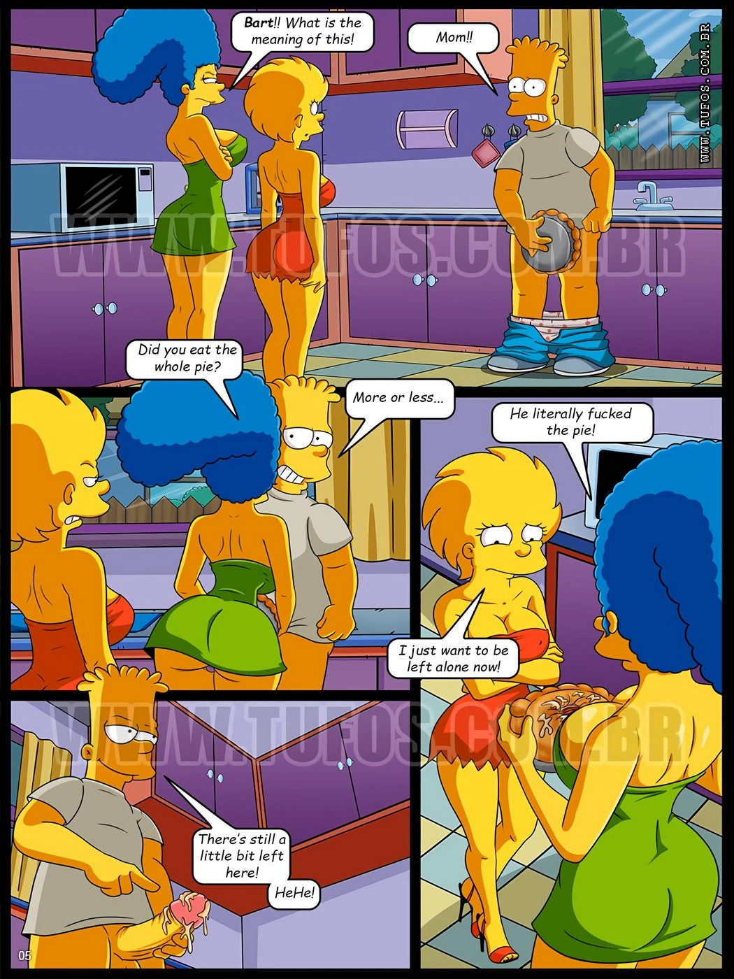 The Simpsons 9 - Mom’s Apple Pie porn comic picture 5