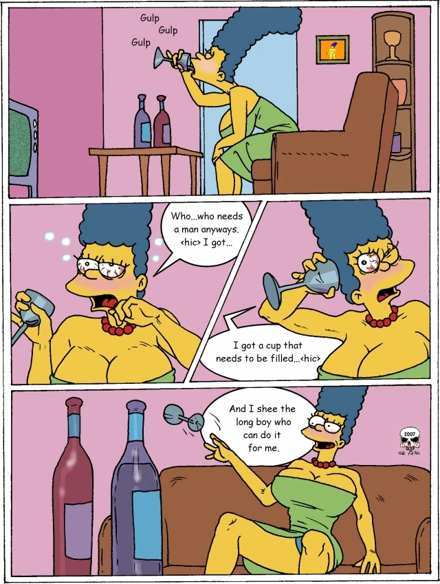 The Simpsons: Exploited porn comic picture 2
