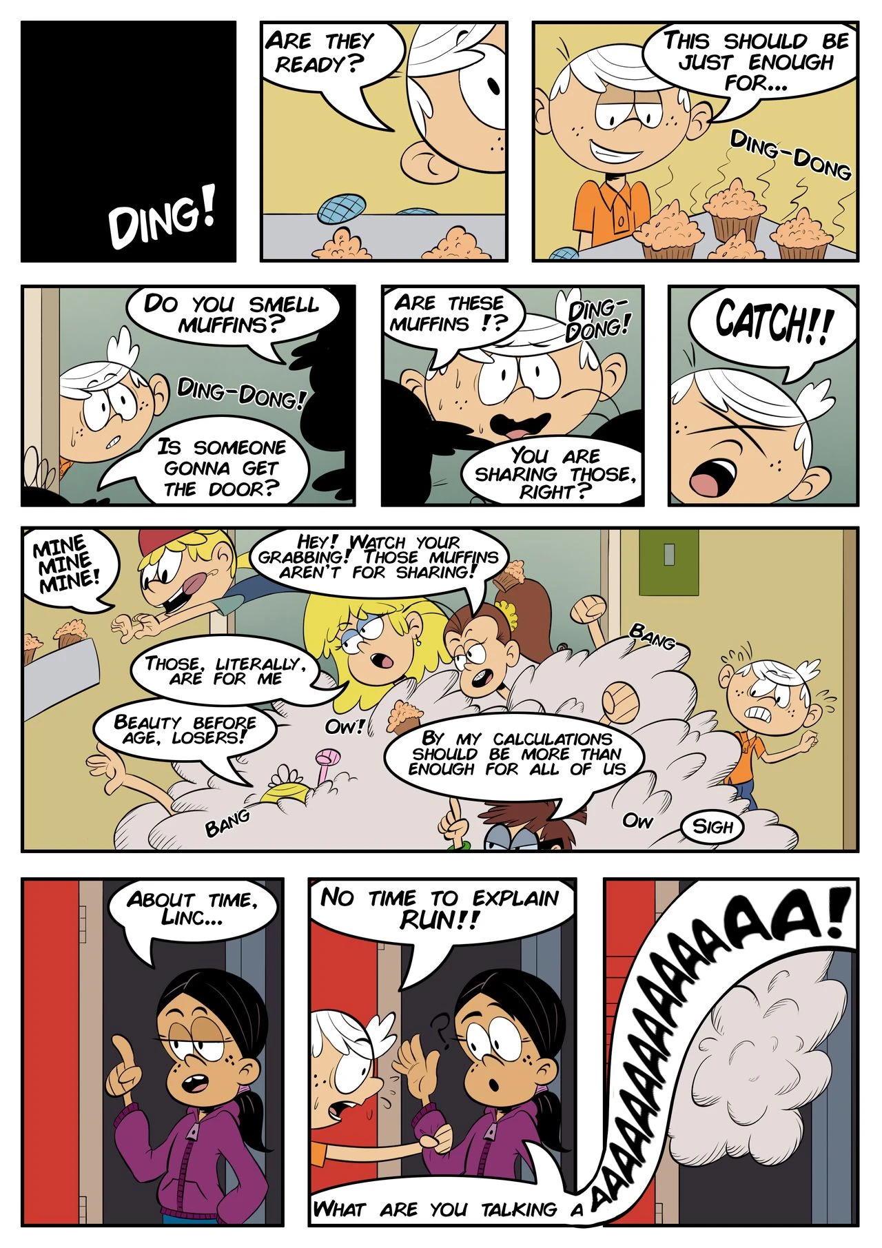 The Sleepover porn comic picture 2