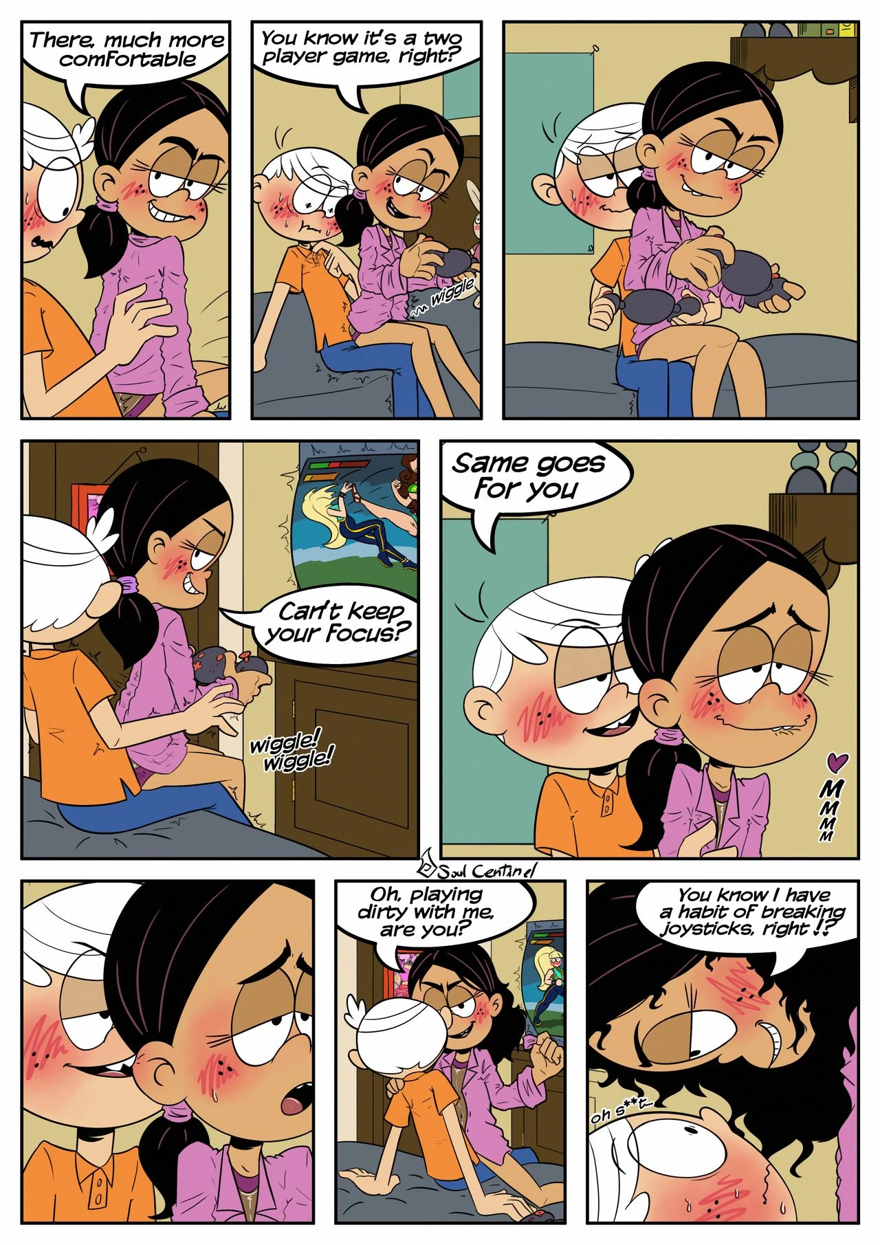 The Sleepover porn comic picture 5