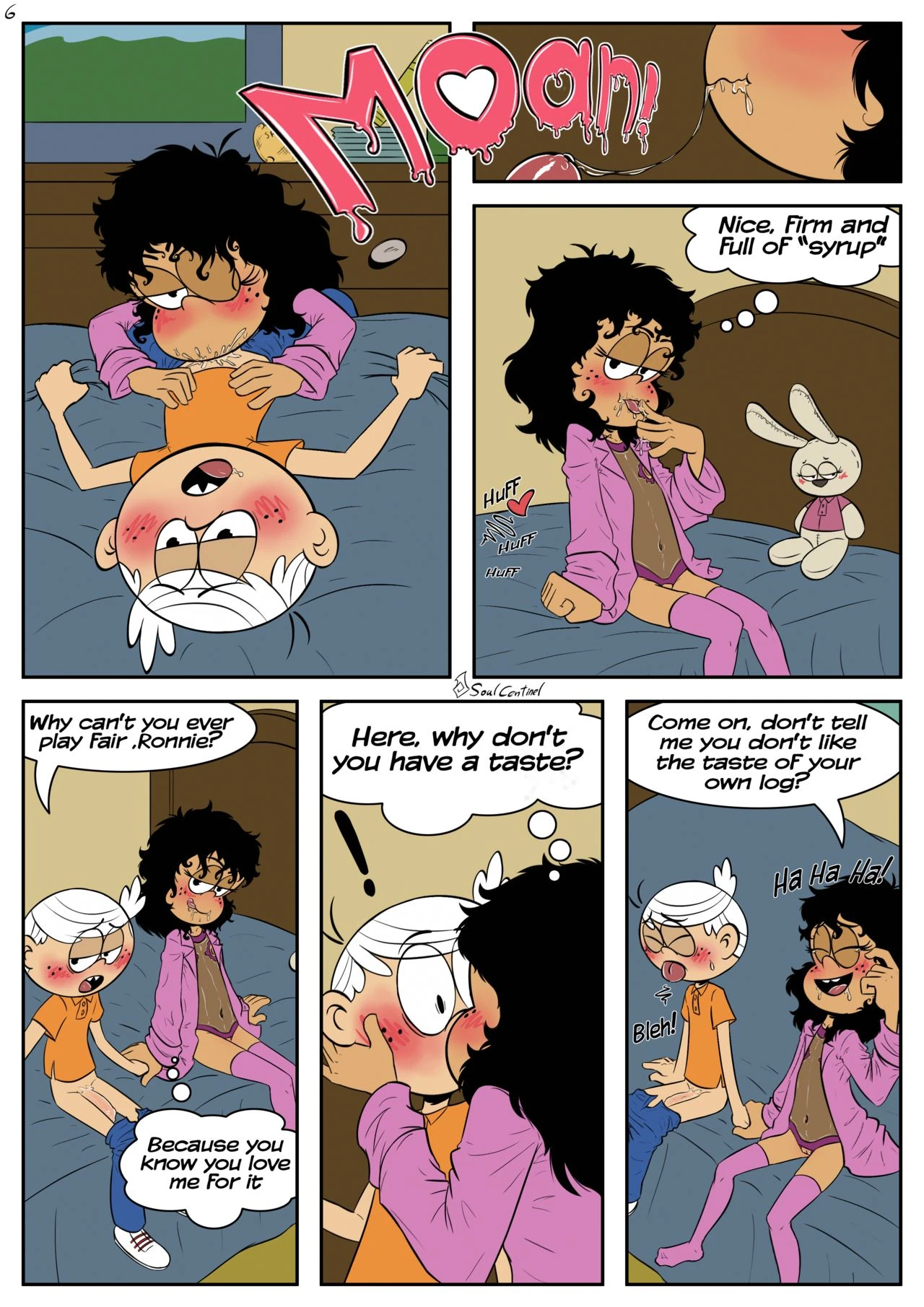 The Sleepover porn comic picture 7