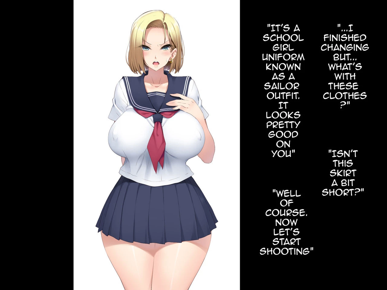 The Story of How 18 Was Tricked Into Changing From a Wife with Large Tits to a Trained Pet to be Raped porn comic picture 7