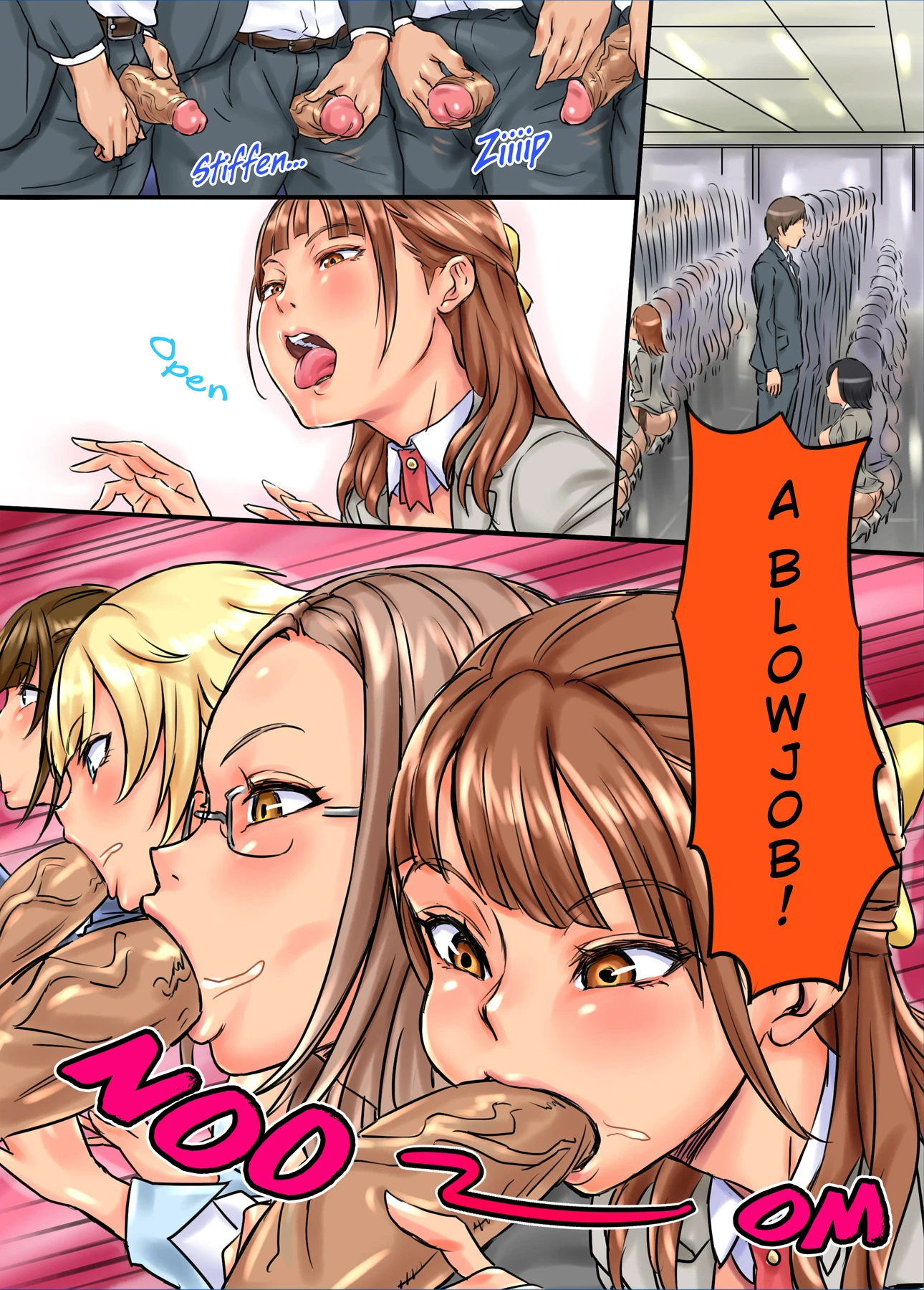 The Super Horny Workplace porn comic picture 7