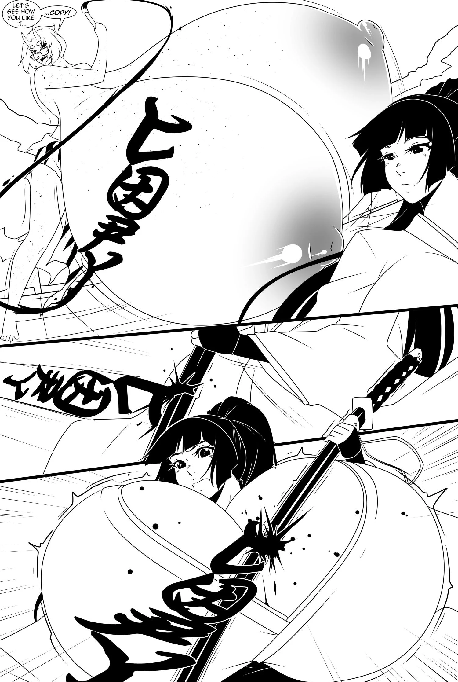 The Sword and the Tengu of Hearts porn comic picture 11