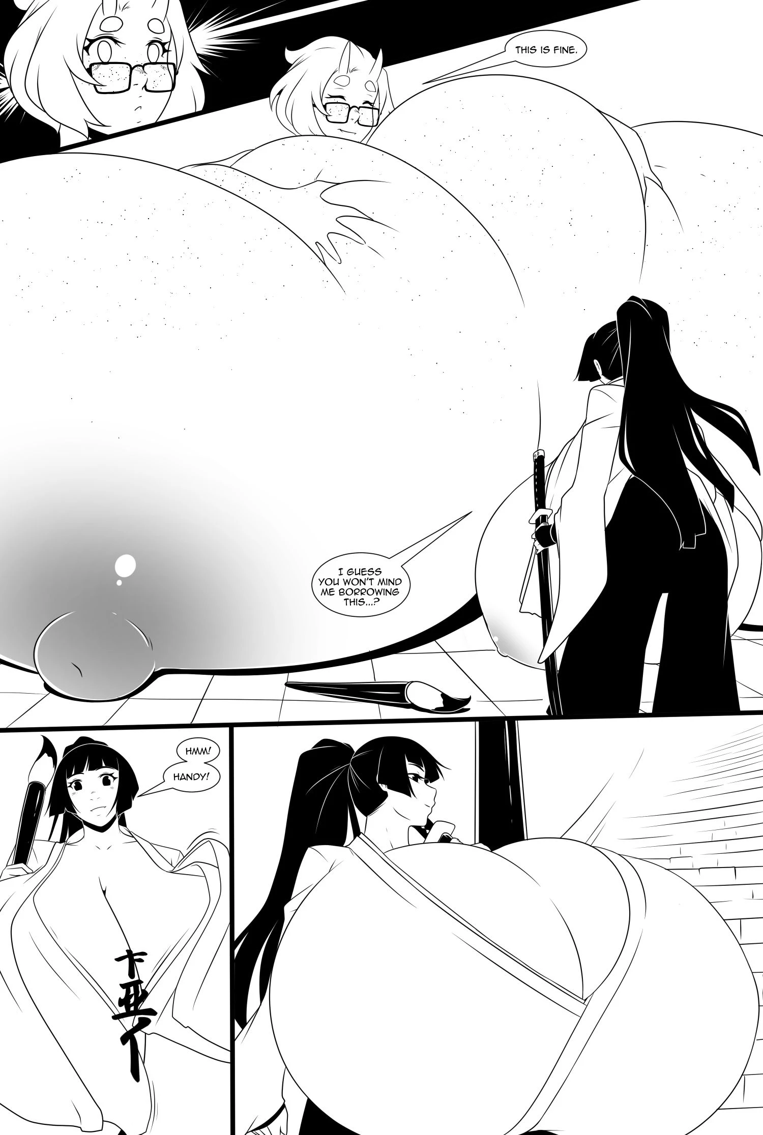 The Sword and the Tengu of Hearts porn comic picture 13