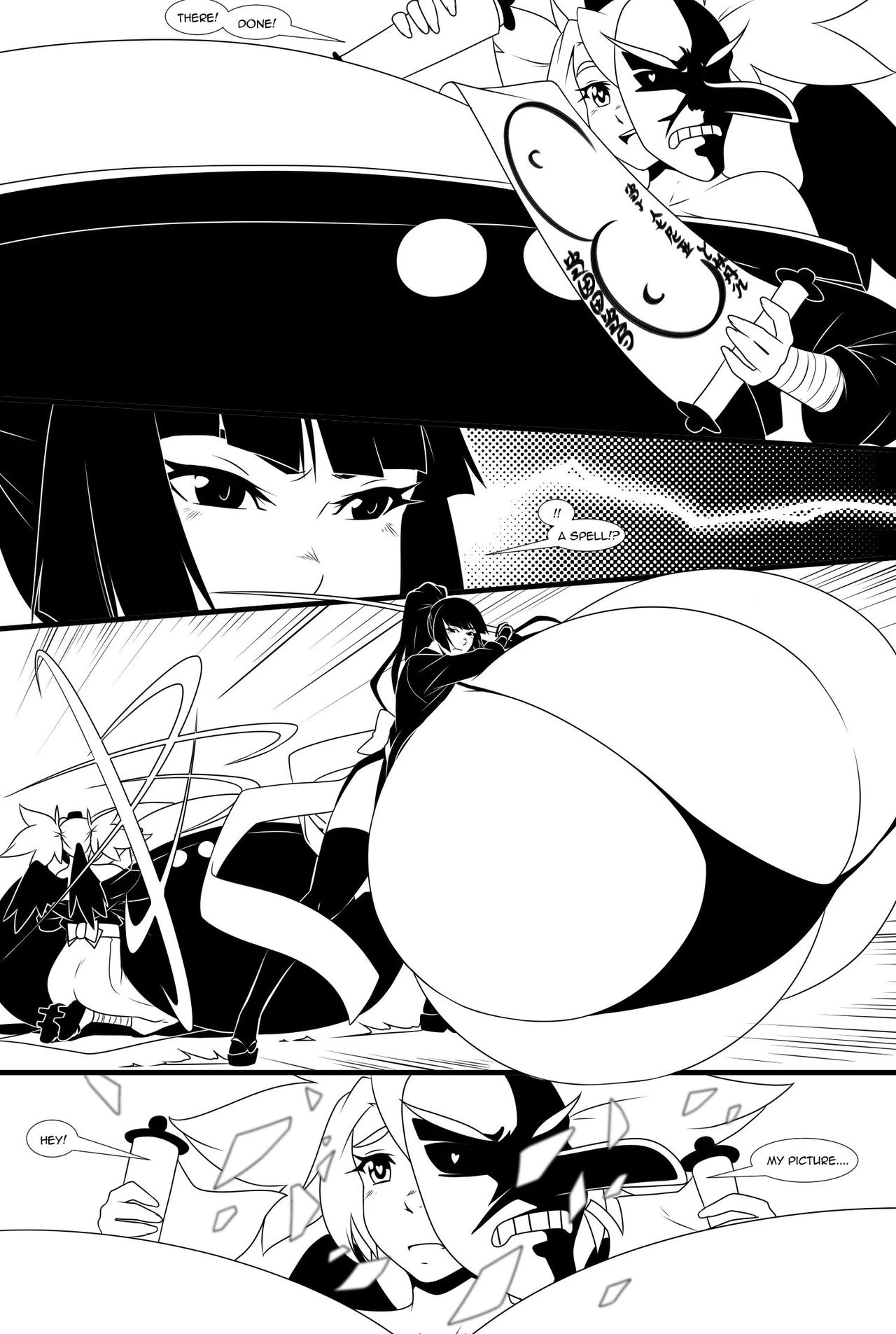 The Sword and the Tengu of Hearts porn comic picture 28