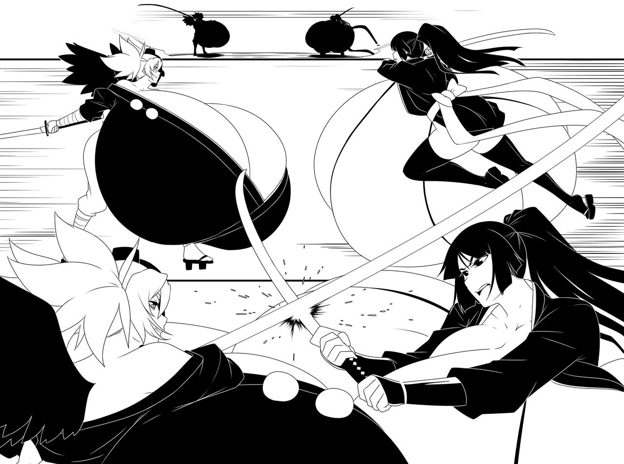 The Sword and the Tengu of Hearts porn comic picture 30