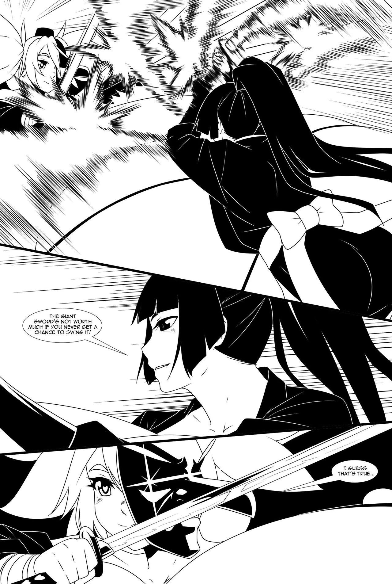 The Sword and the Tengu of Hearts porn comic picture 31