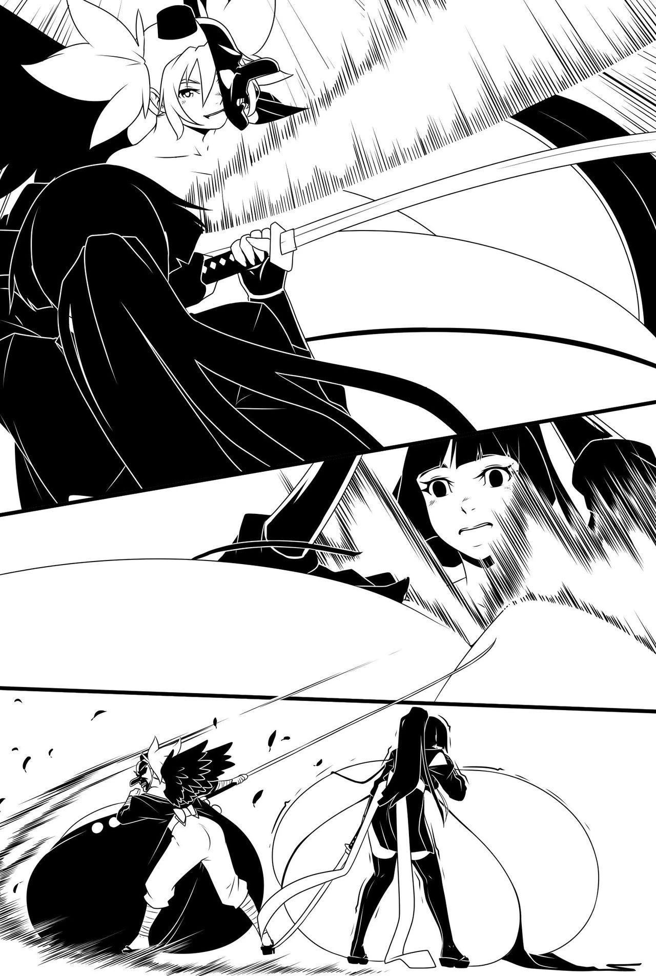 The Sword and the Tengu of Hearts porn comic picture 32