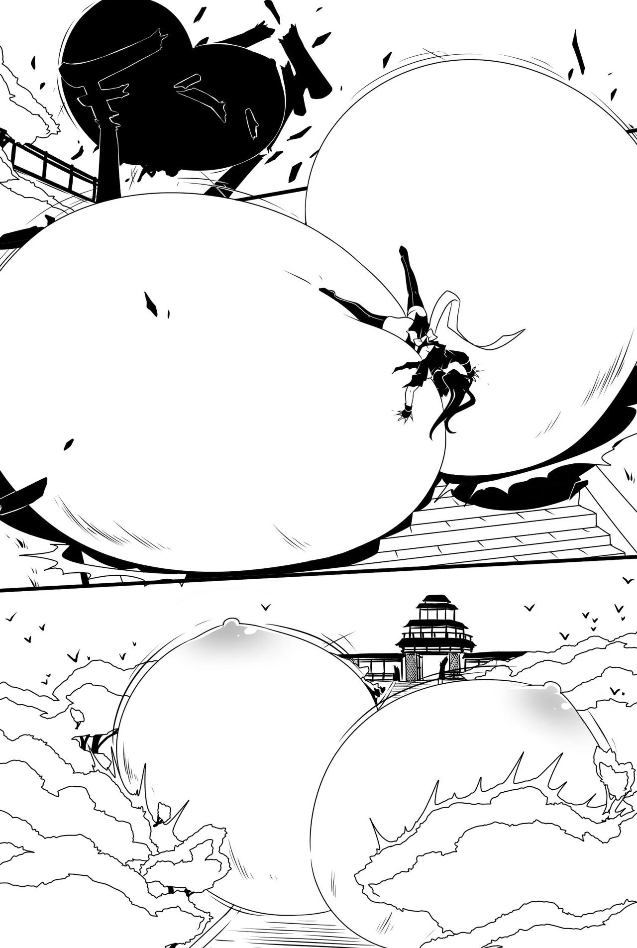 The Sword and the Tengu of Hearts porn comic picture 35