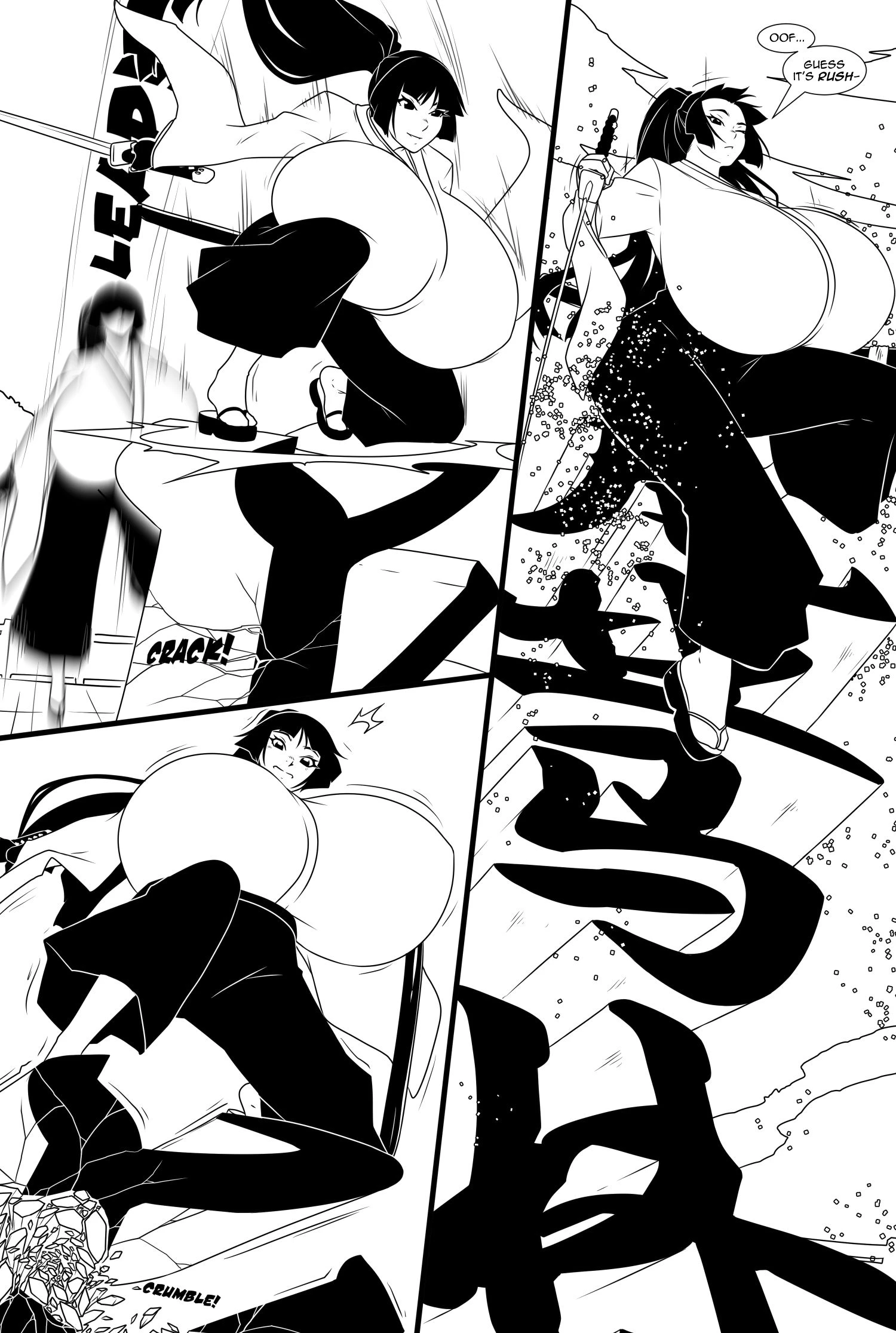 The Sword and the Tengu of Hearts porn comic picture 7