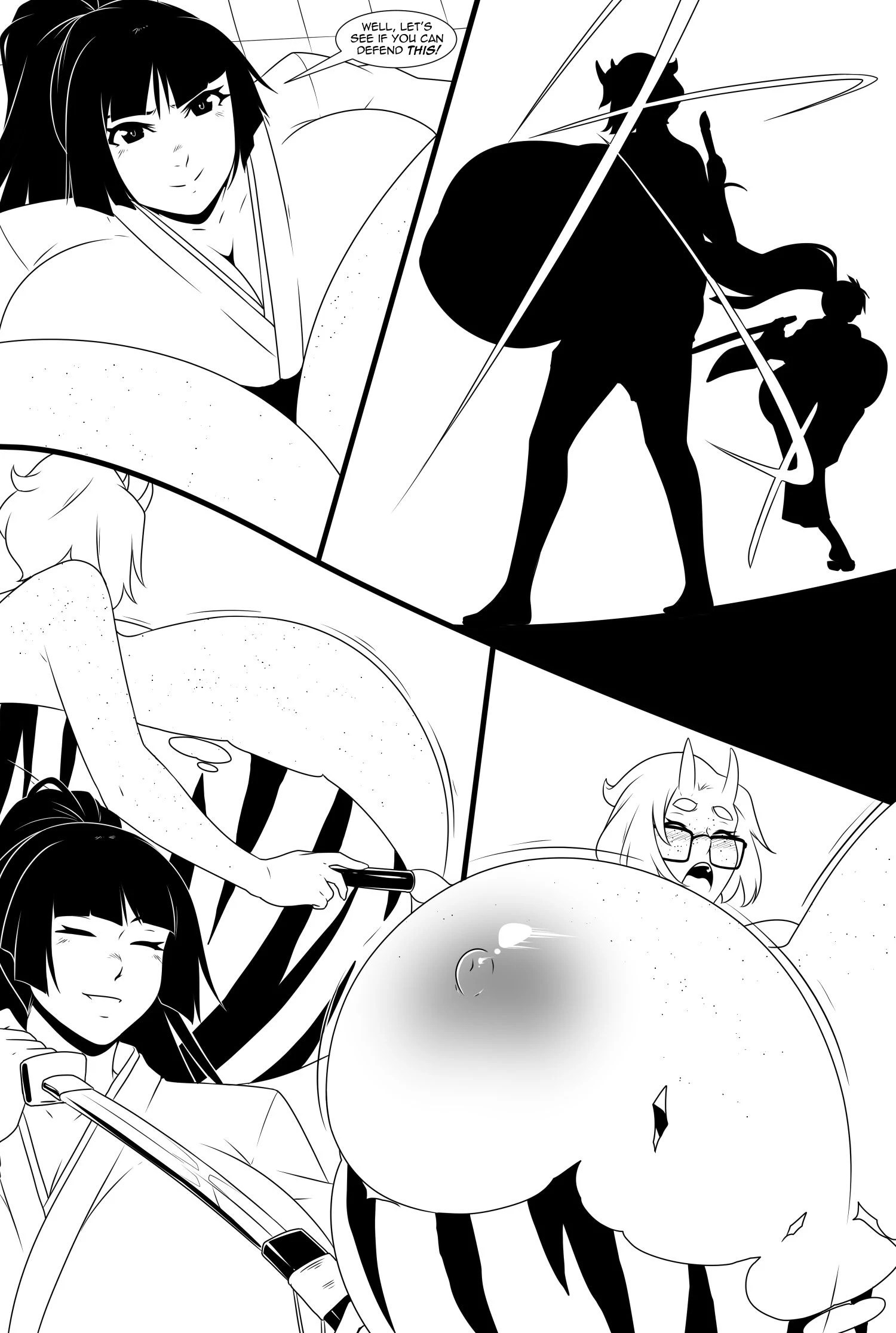 The Sword and the Tengu of Hearts porn comic picture 9