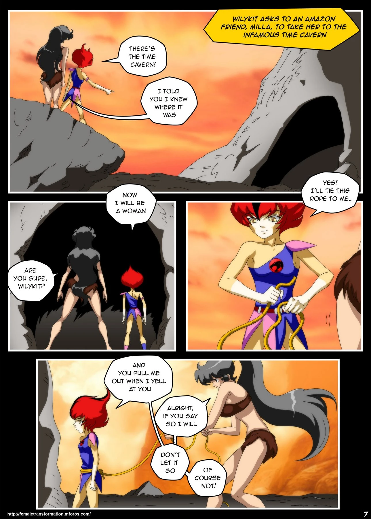 The Time Cavern porn comic picture 9