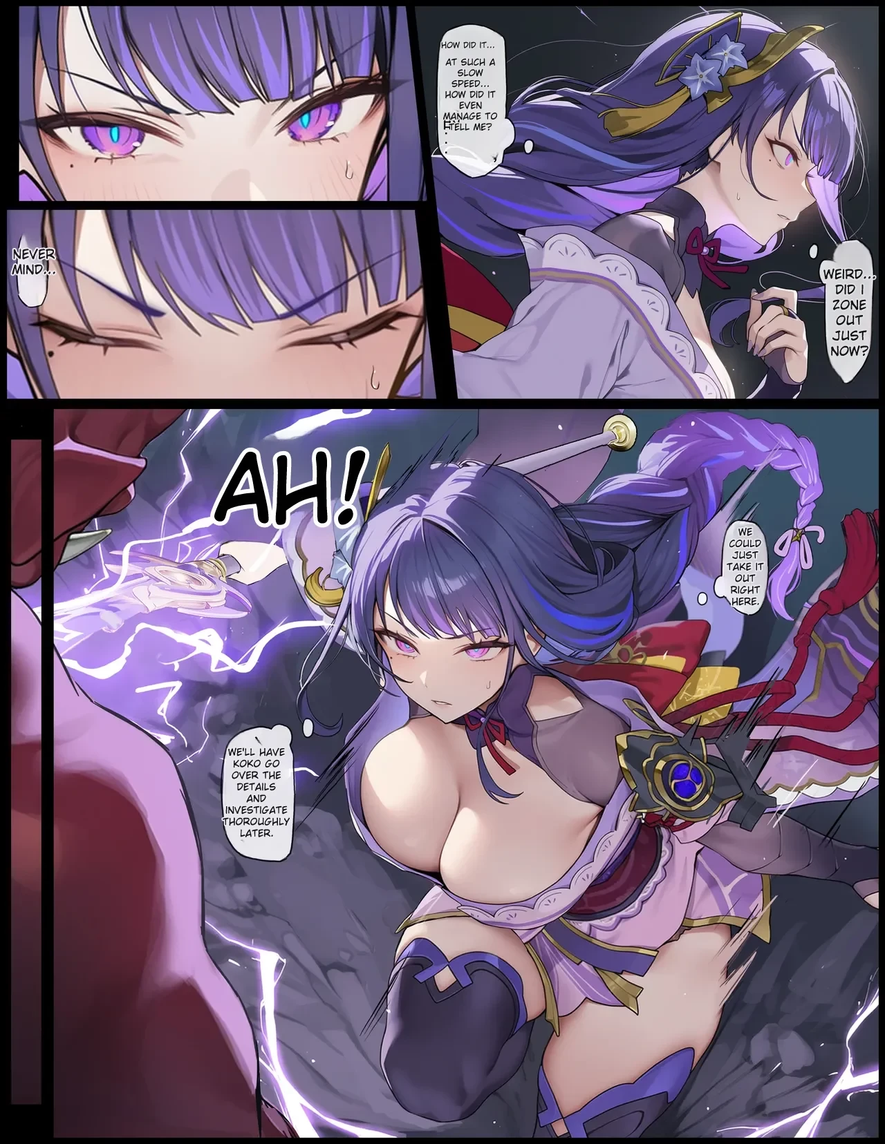 The Time-Stop Imp vs. General Thunder (1-4) porn comic picture 15