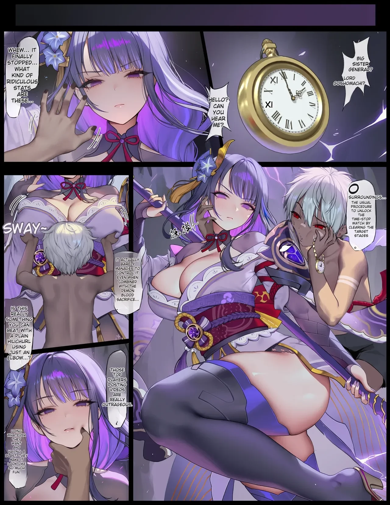 The Time-Stop Imp vs. General Thunder (1-4) porn comic picture 8