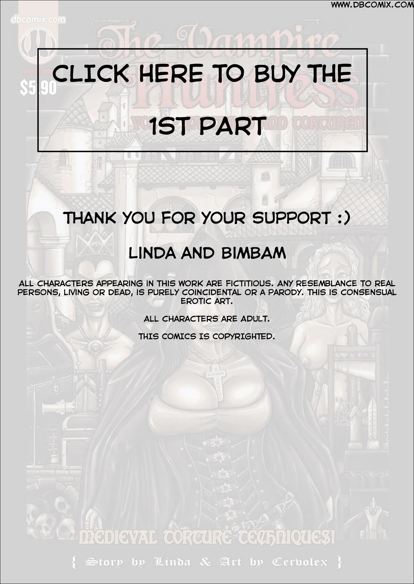 The Vampire Huntress 2 porn comic picture 12