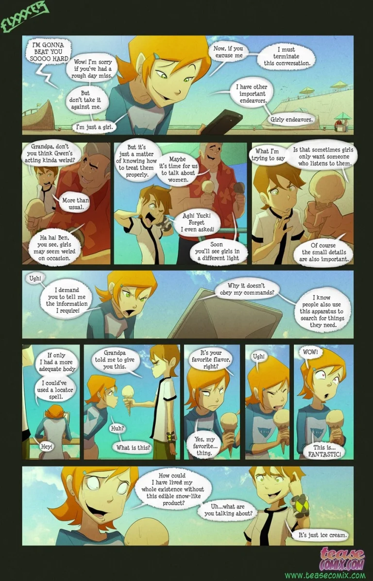 The witch with no name (Ben 10) porn comic picture 7