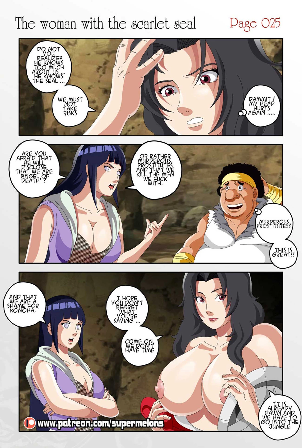 The Woman with the Scarlet Seal porn comic picture 29