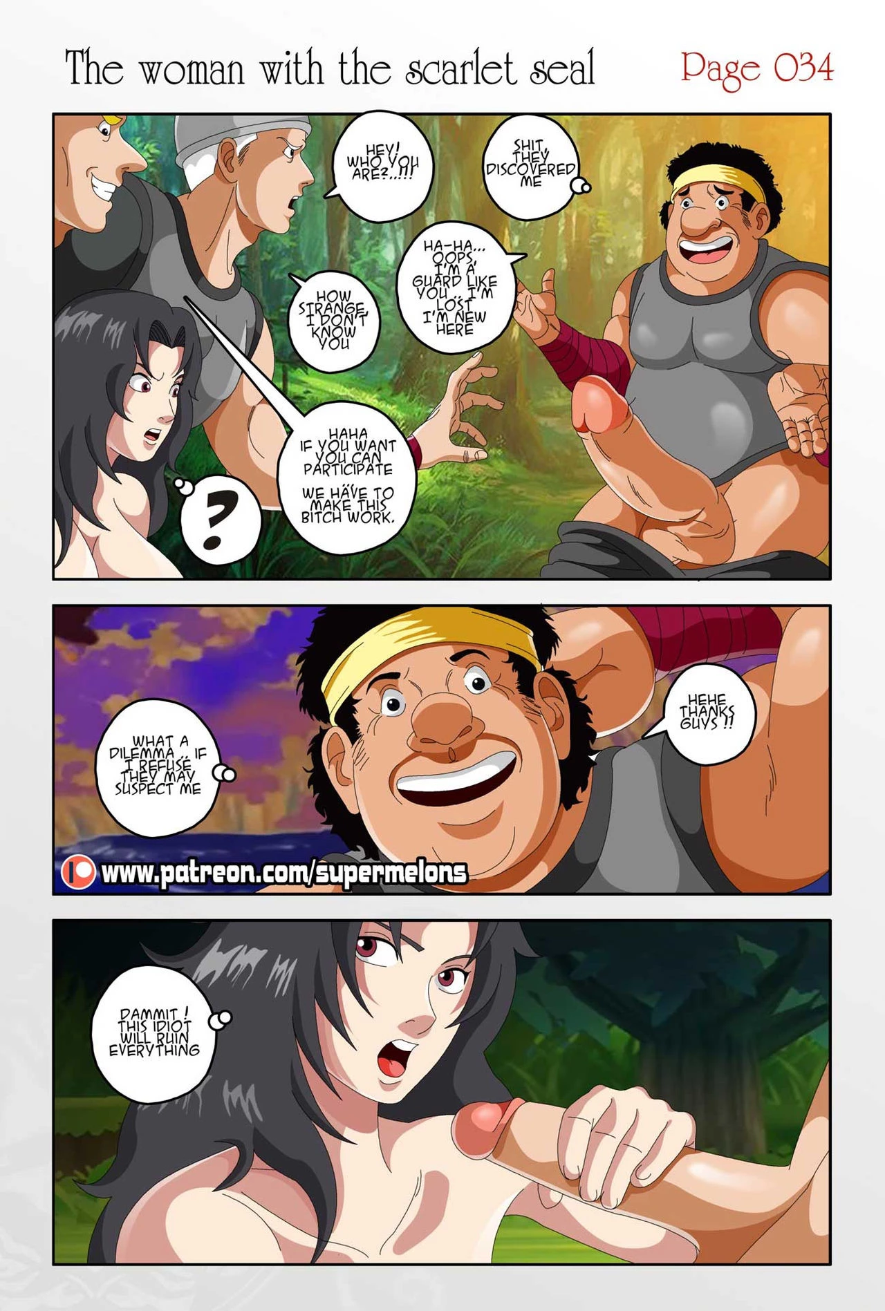 The Woman with the Scarlet Seal porn comic picture 38