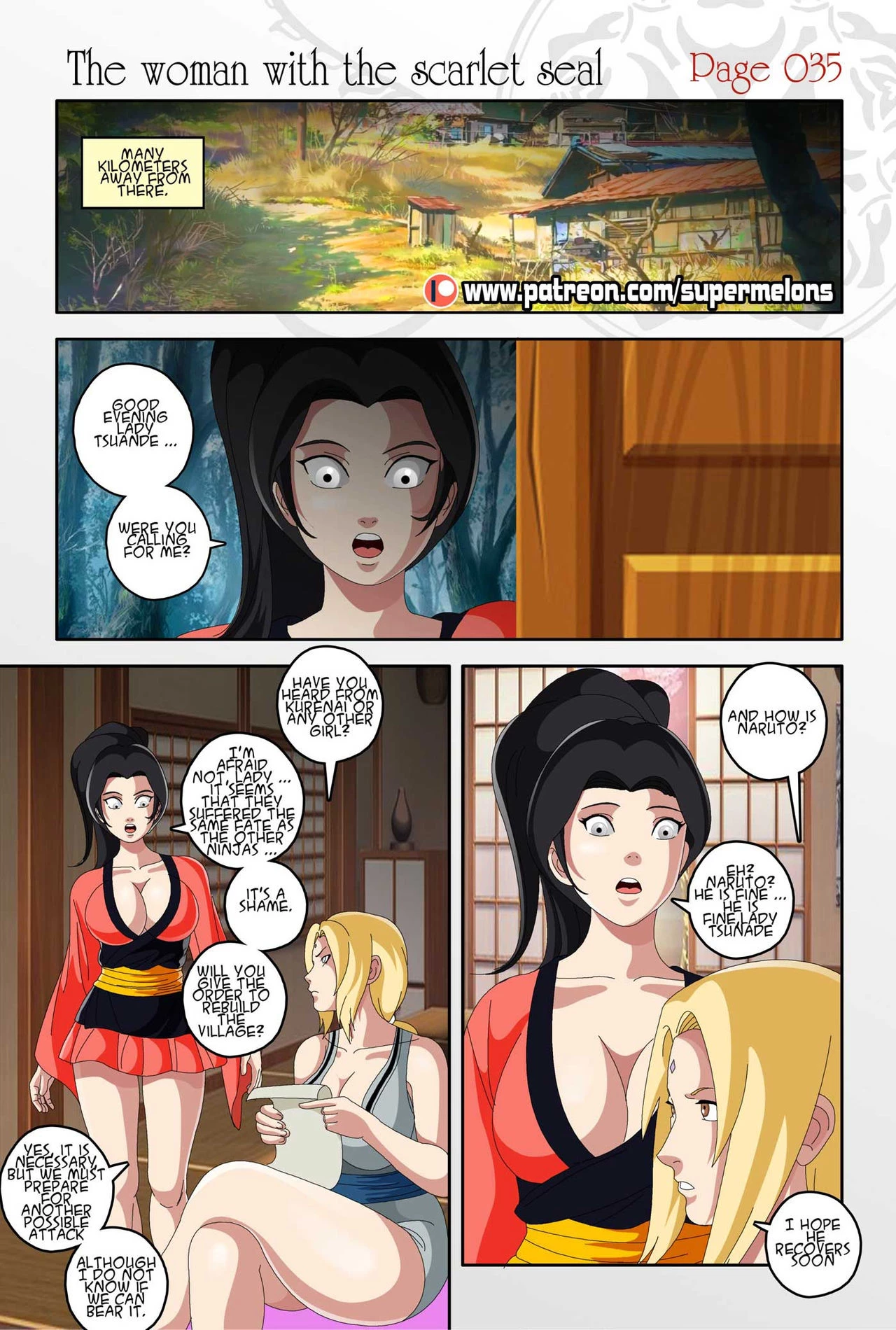 The Woman with the Scarlet Seal porn comic picture 39