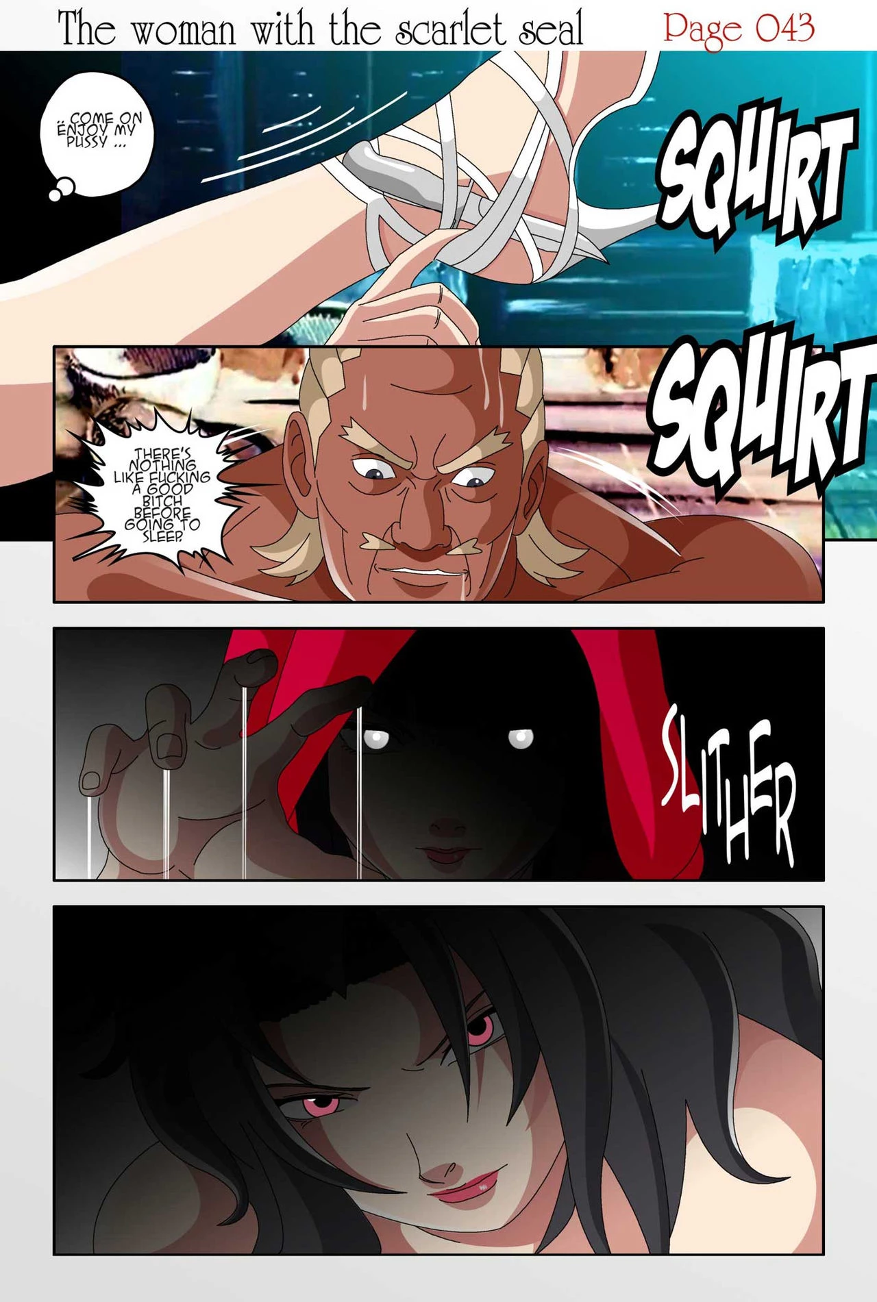 The Woman with the Scarlet Seal porn comic picture 47