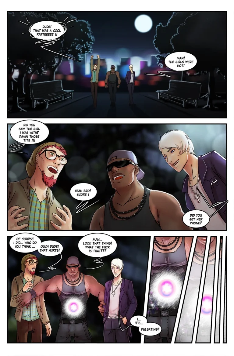 The Zone of Absolute Transformation: Happy Three Friends porn comic picture 2