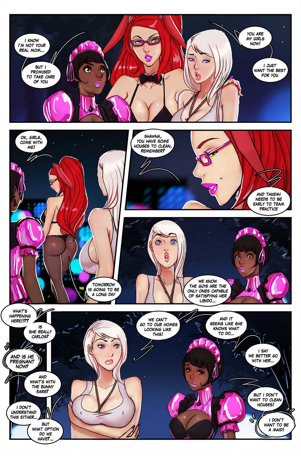 The Zone of Absolute Transformation: Happy Three Friends porn comic picture 26