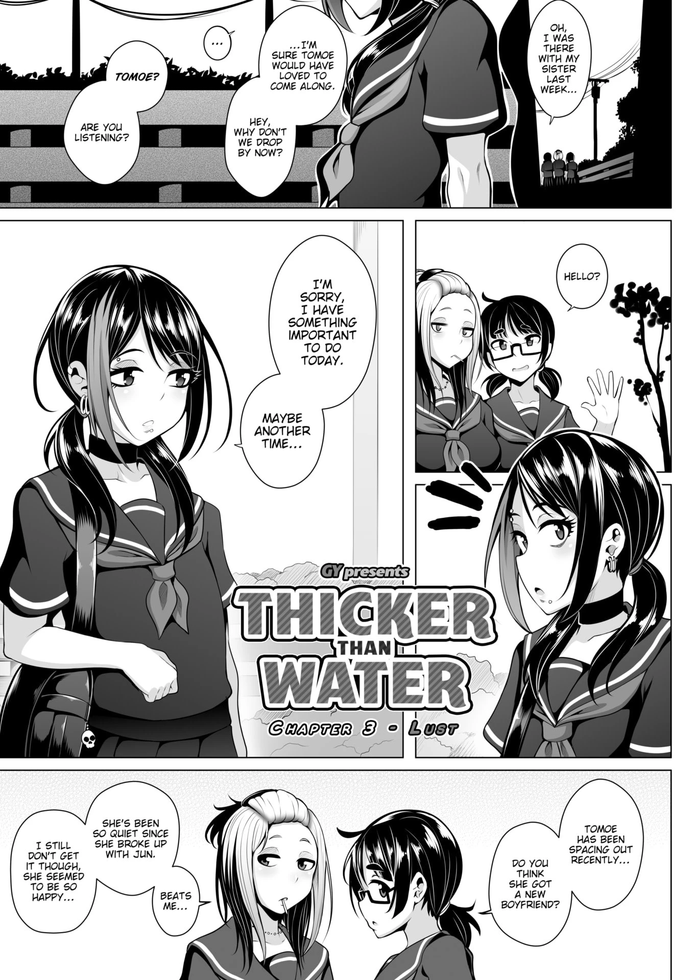 Thicker Than Water Chapter 3 porn comic picture 1