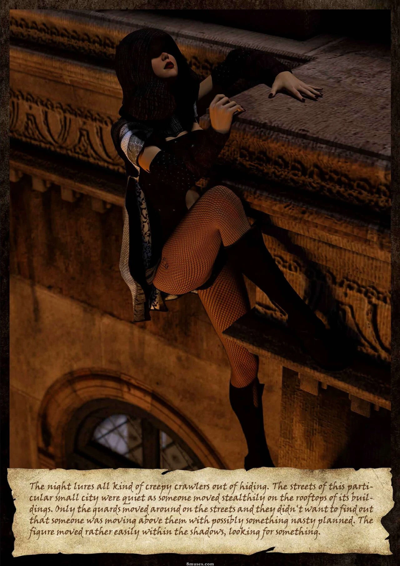 Thief Ezri - Don't Get Caught porn comic picture 2