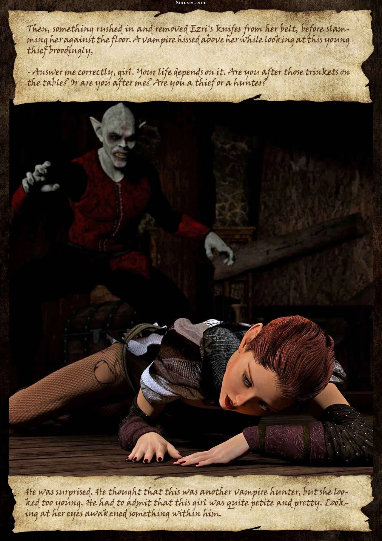 Thief Ezri - Don't Get Caught porn comic picture 6