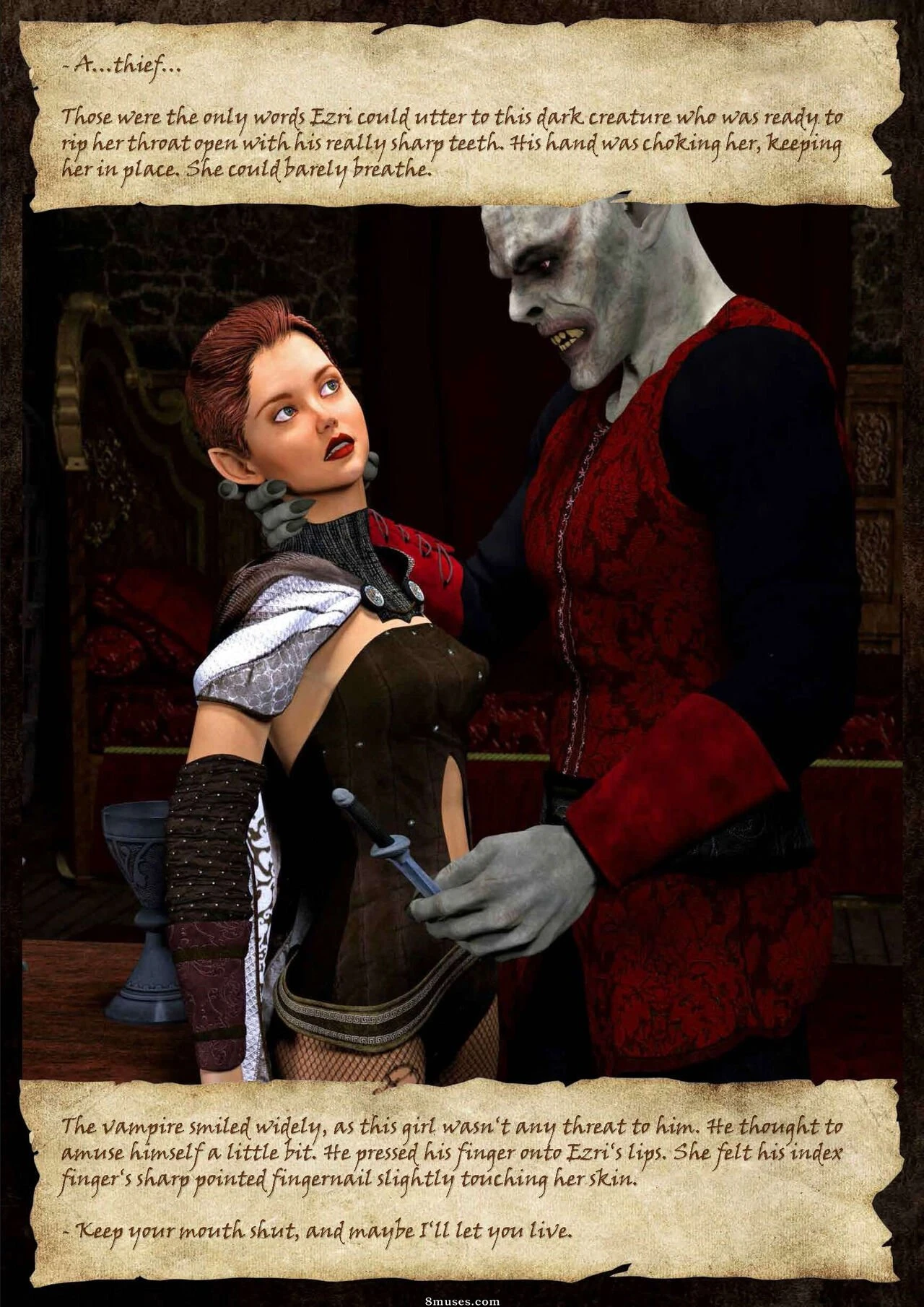 Thief Ezri - Don't Get Caught porn comic picture 7