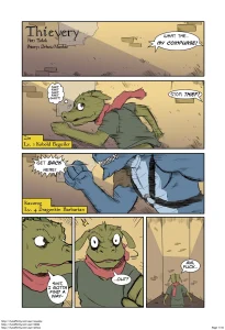Thievery porn comic picture 1