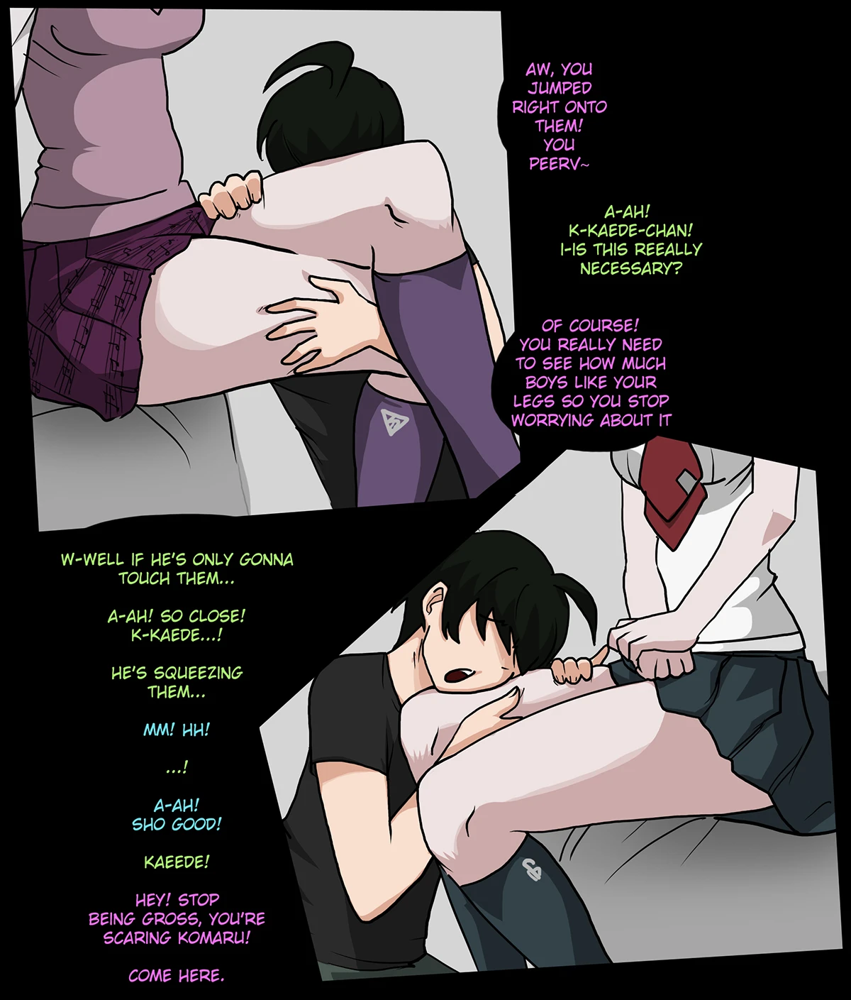 Thighganronpa porn comic picture 10