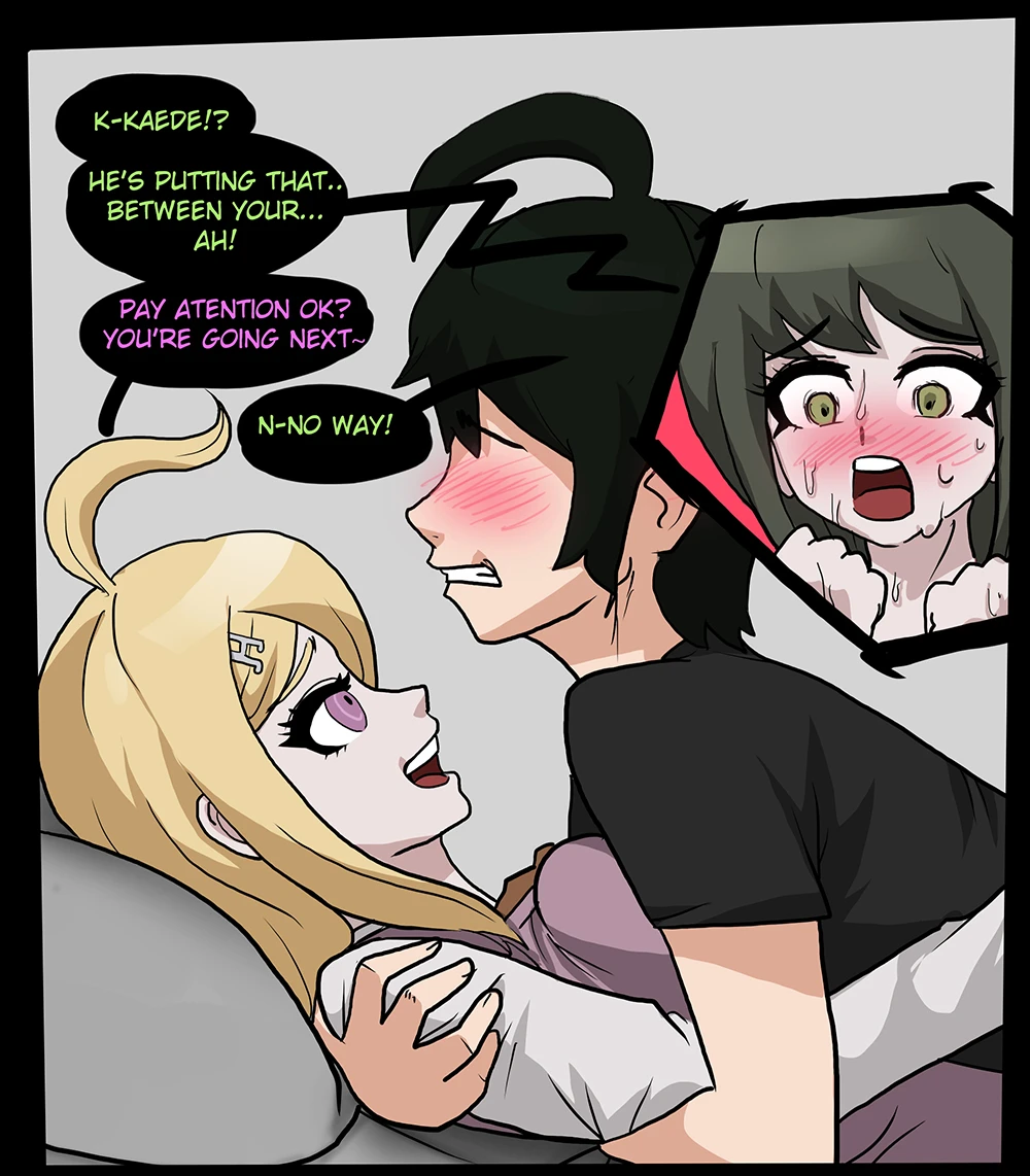 Thighganronpa porn comic picture 17
